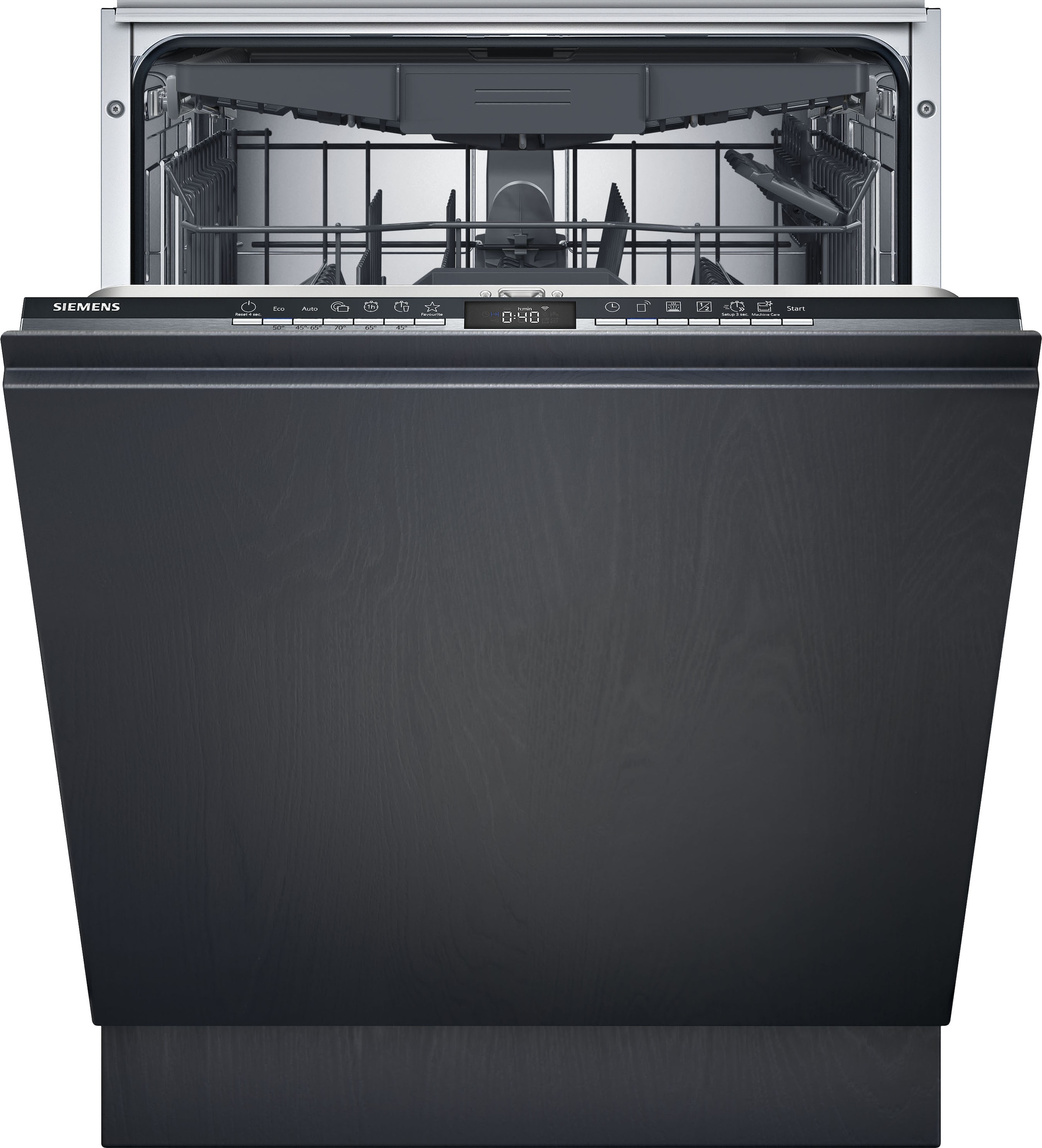 SIEMENS vollintegrierbarer Geschirrspüler iQ300 »SX63EX02CE«, 14 Maßgedecke