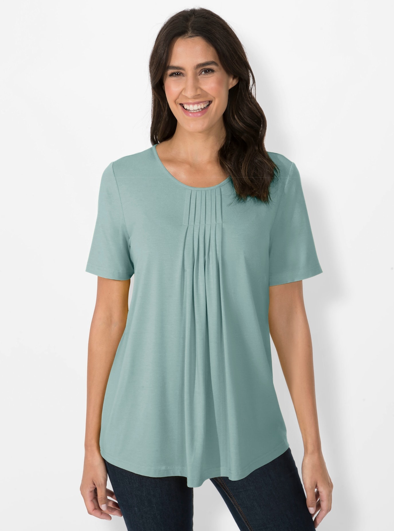 Inspirationen Rundhalsshirt »Shirt«, (1 tlg.)