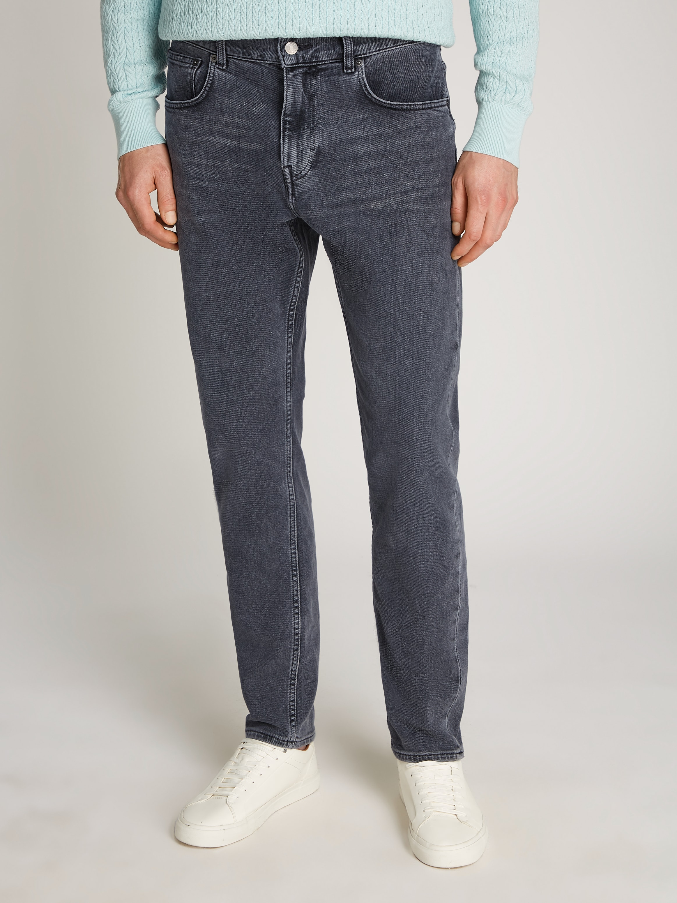 Tapered-fit-Jeans »TAPERED HARLEM STR TREVOR GREY«, in grauer Waschung