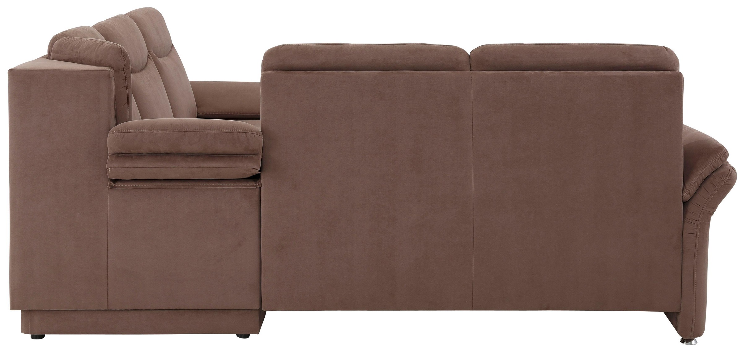 Home affaire Ecksofa »Tahoma L-Form«, mit Armlehnfunktion, wahlweise Bettfunktion, Schublade, Relaxfunktion