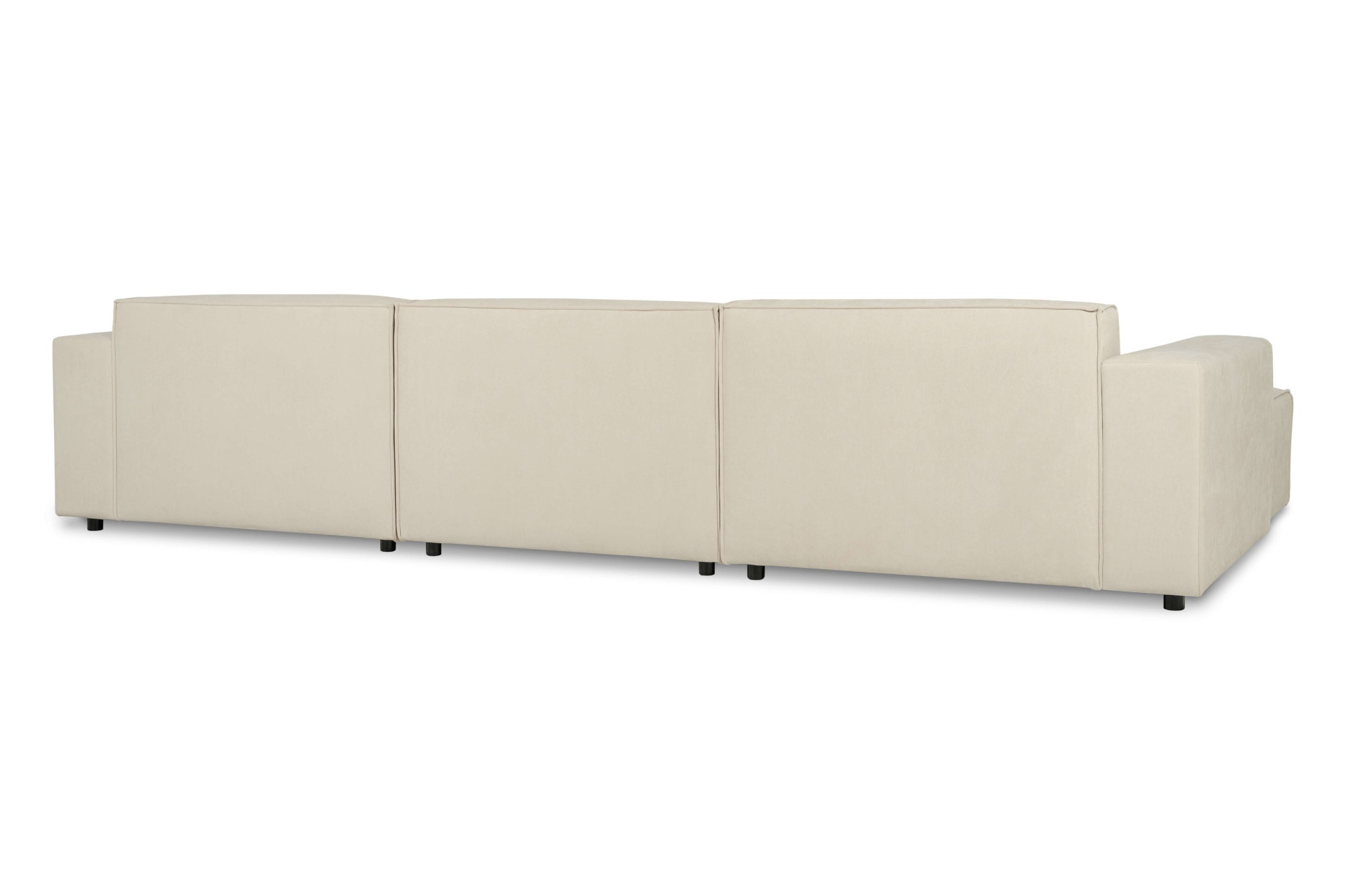 OTTO home Ecksofa »Jorrena, extra weicher Chenille-Stoff« L-Form, 3 Komfortstufen, Breite 346 cm, mit Wellenunterfederung