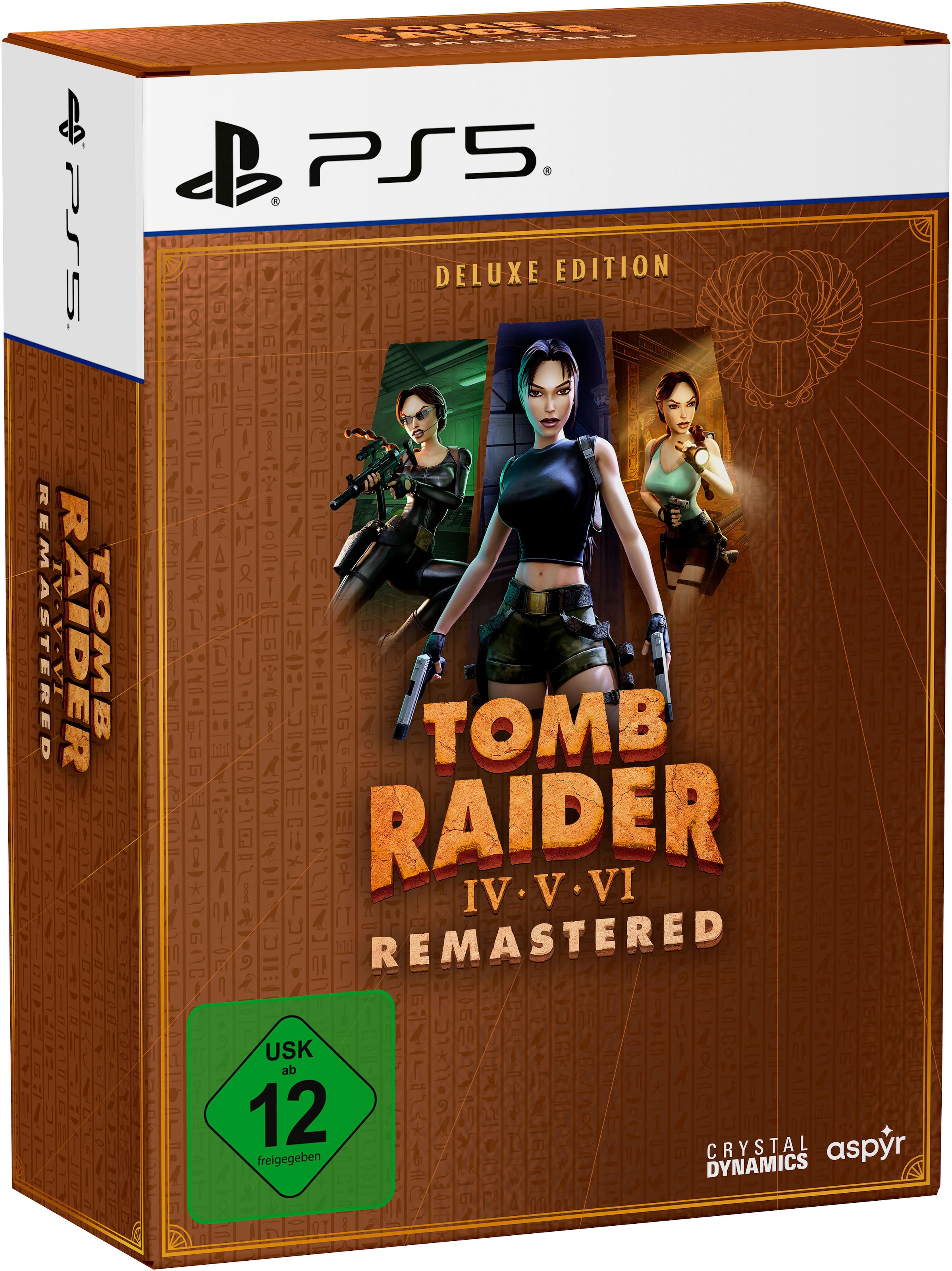Aspyr Media Spielesoftware »Tomb Raider IV-VI Remastered Starring Lara Croft: Deluxe Edition«, PlayStation 5