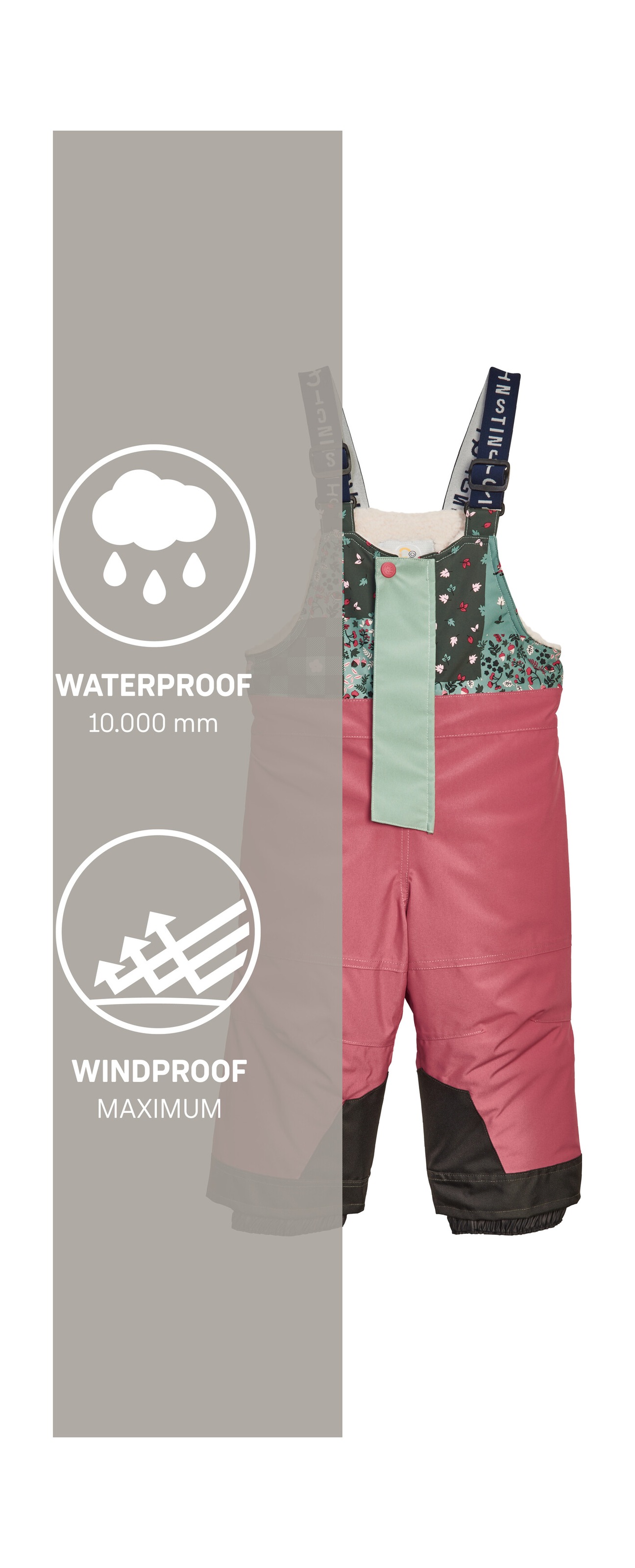 first instinct by killtec Skihose »FISW 44 MNS SKI PNTS«  Wasser- und winddichte Schneehose mit verstellbaren Trägern