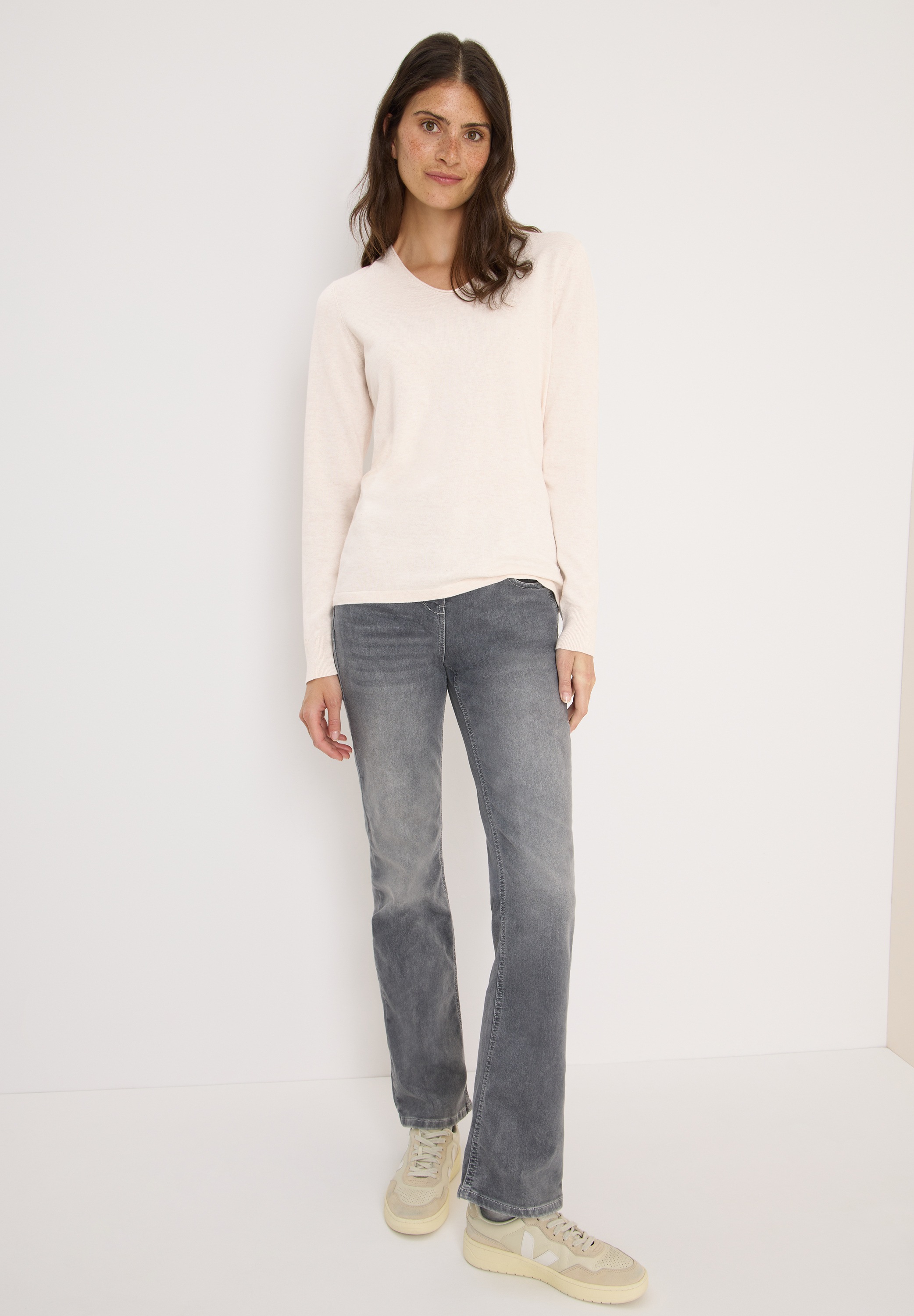 Cecil Strickpullover, im soften Baumwoll-Mix