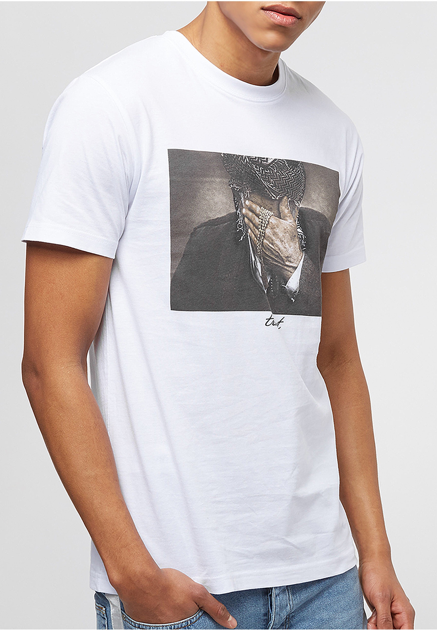 MisterTee T-Shirt »MisterTee Herren Trust Tee« 1 Stk.