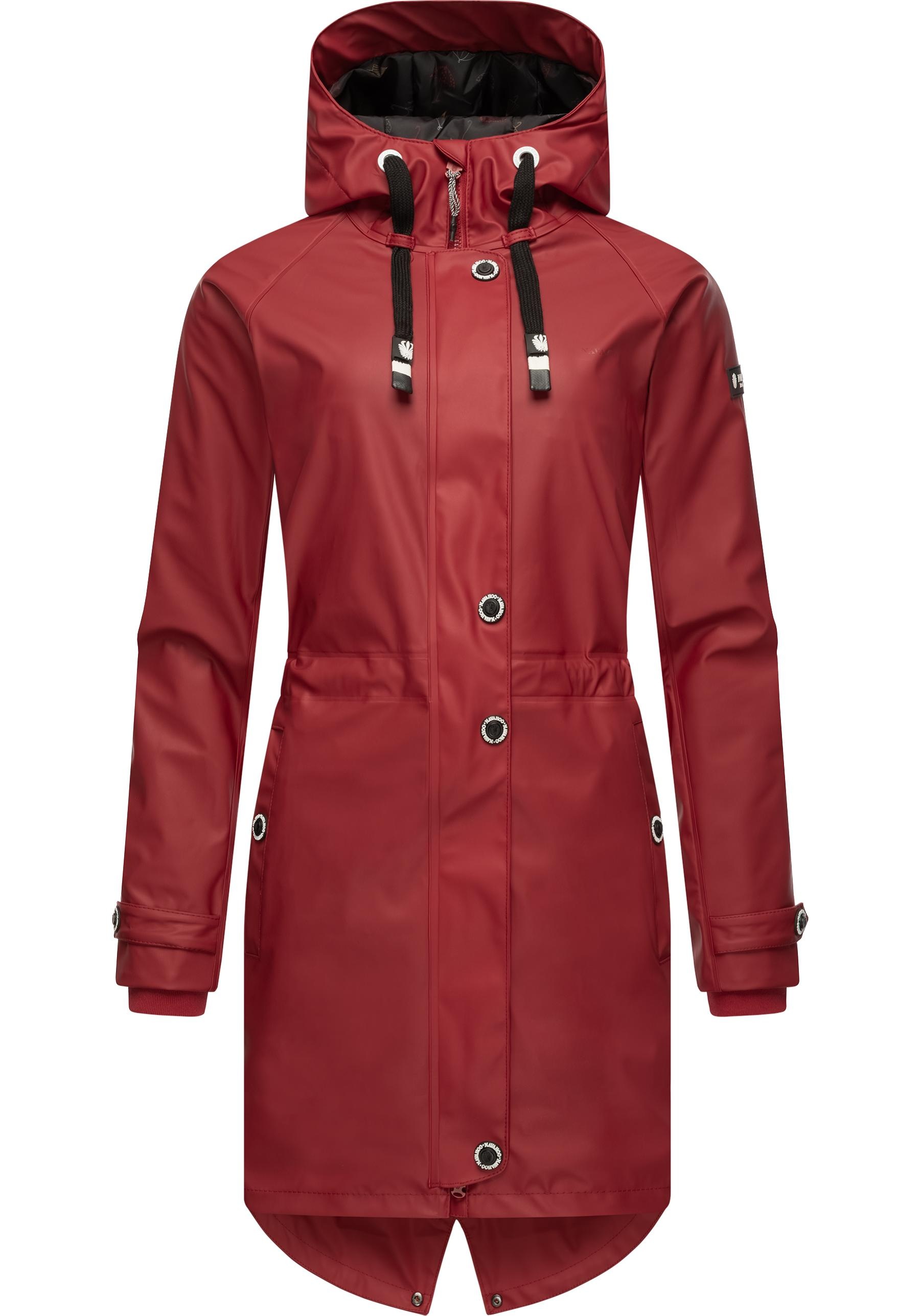 Navahoo Regenjacke "Rainy Flower" mitKapuze modischer Damen Regenmantel mit günstig online kaufen