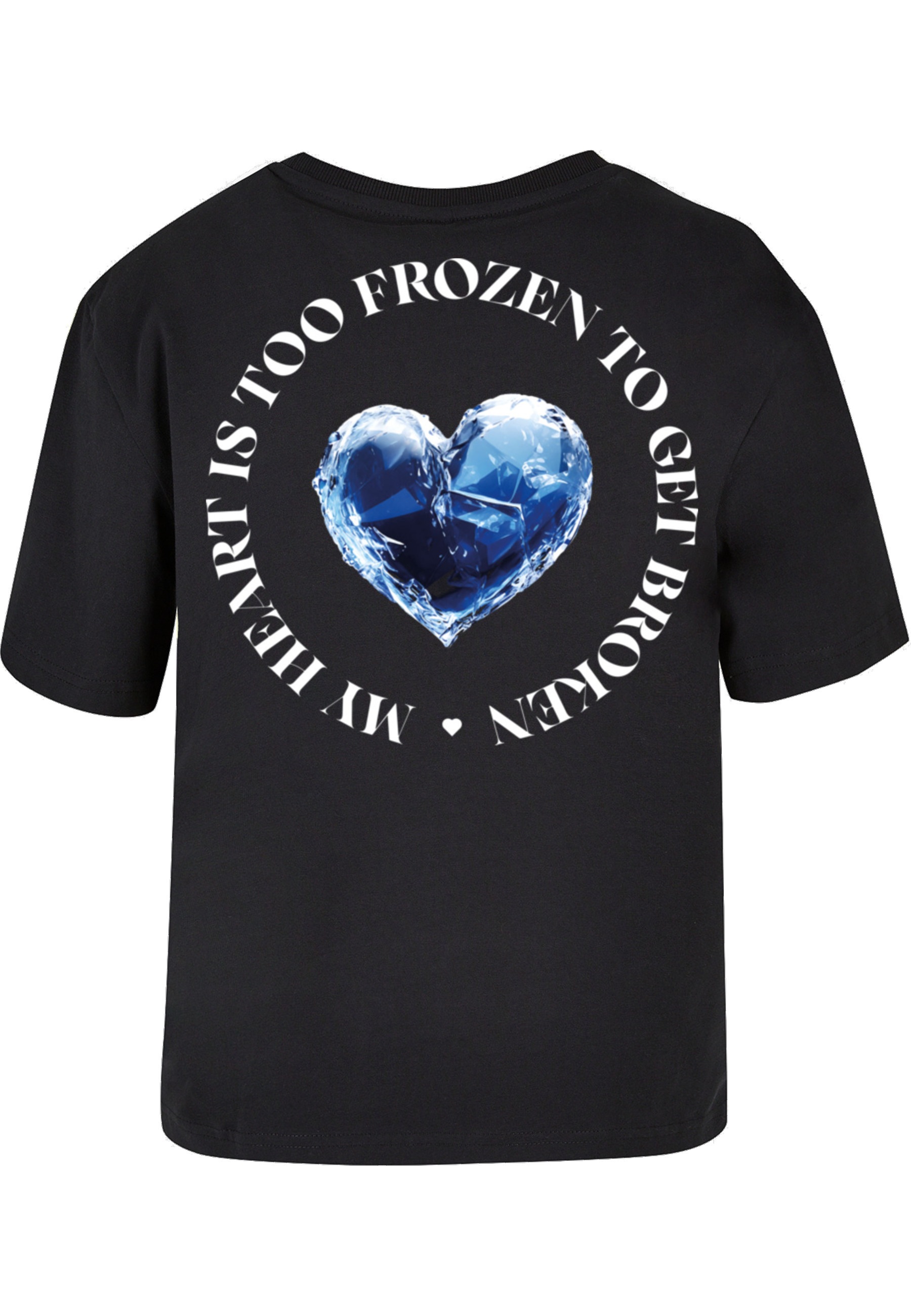 Miss Tee T-Shirt »Miss Tee Damen Too Frozen Tee« 1 Stk.