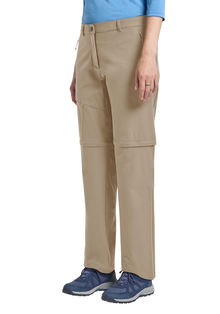 Jack Wolfskin Zip-off-Hose "PICO TRAIL ZIP OFF PANTS W" mit abnehmbaren Hosenbeinen, schnell trocknend, atmungsaktiv