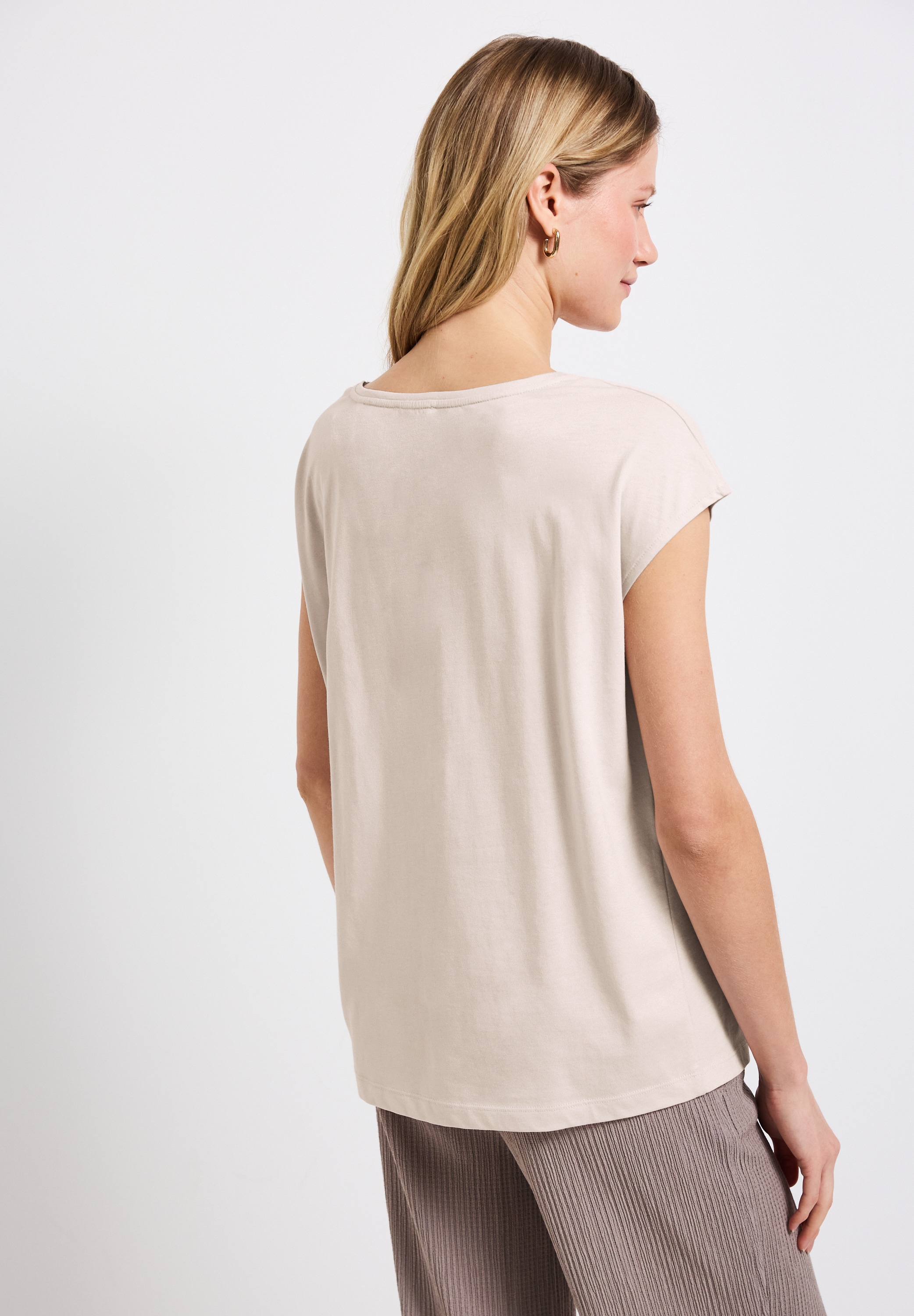 STREET ONE T-Shirt, mit Rundhalsausschnitt