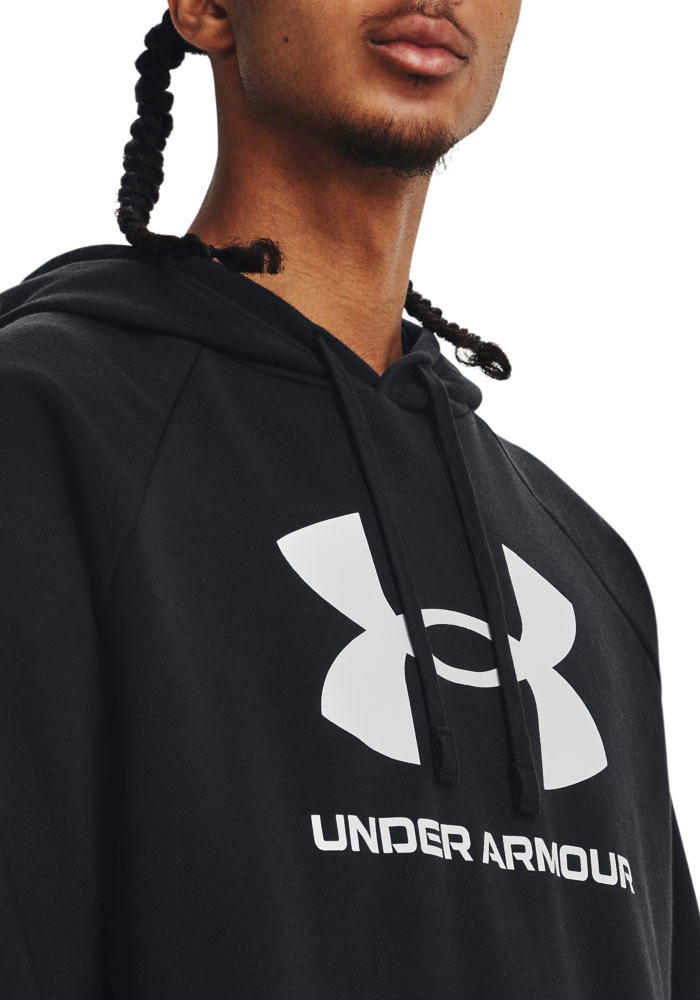 Thumbnail - Under Armour Kapuzensweatshirt "UA Rival Fleece Logo Hoodie", mit Kapuzenfutter, für sportliche Anlässe