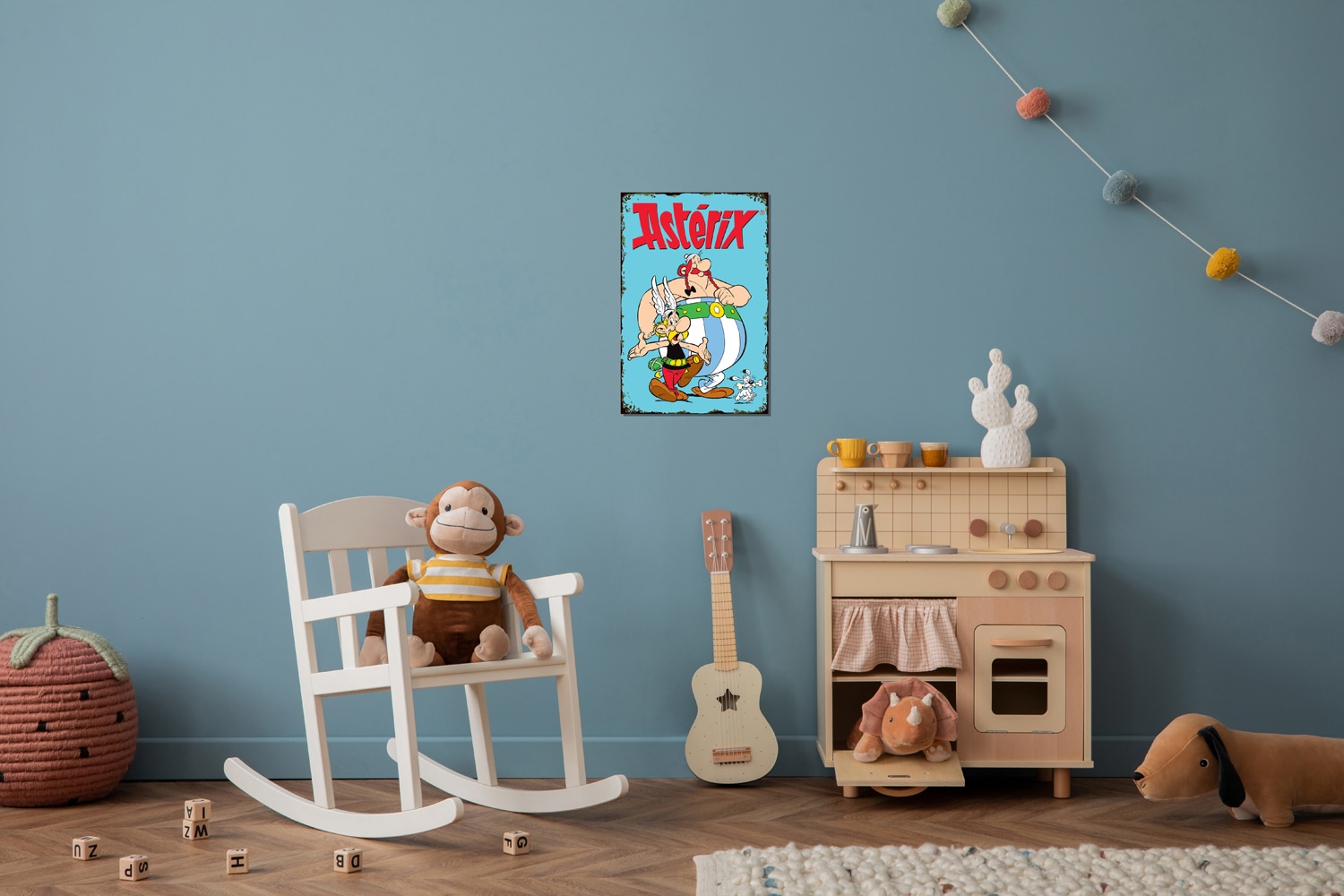 LuckyLinde Metallbild "Asterix, Obelix und Idefix", Cartoon-Comic-Fantasy-F günstig online kaufen