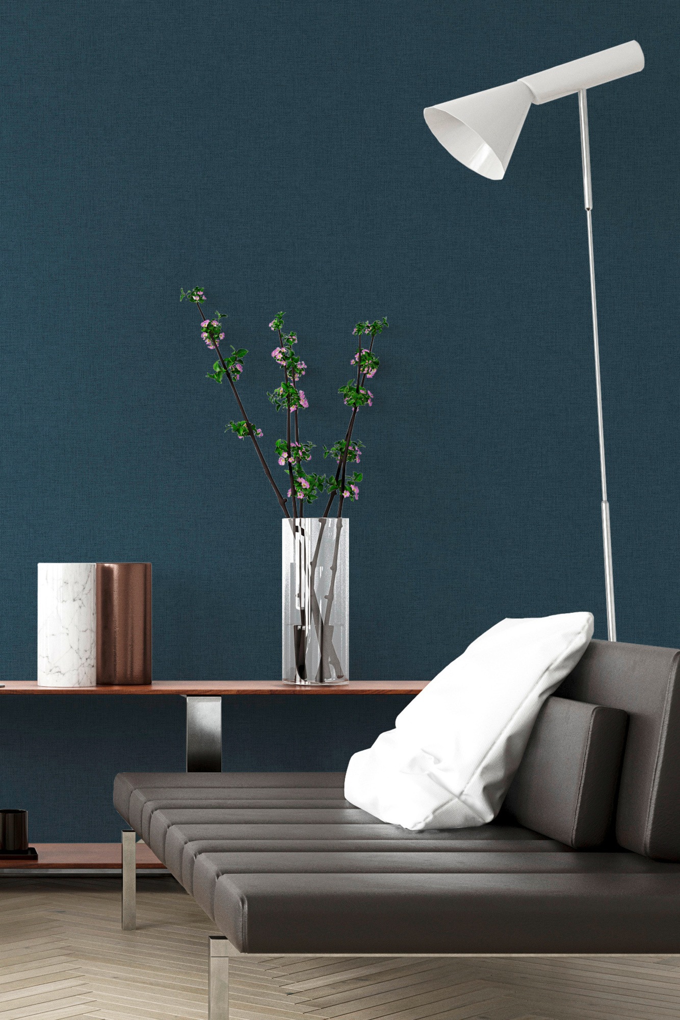 New Walls Wallpaper Woven Plain 37431-5