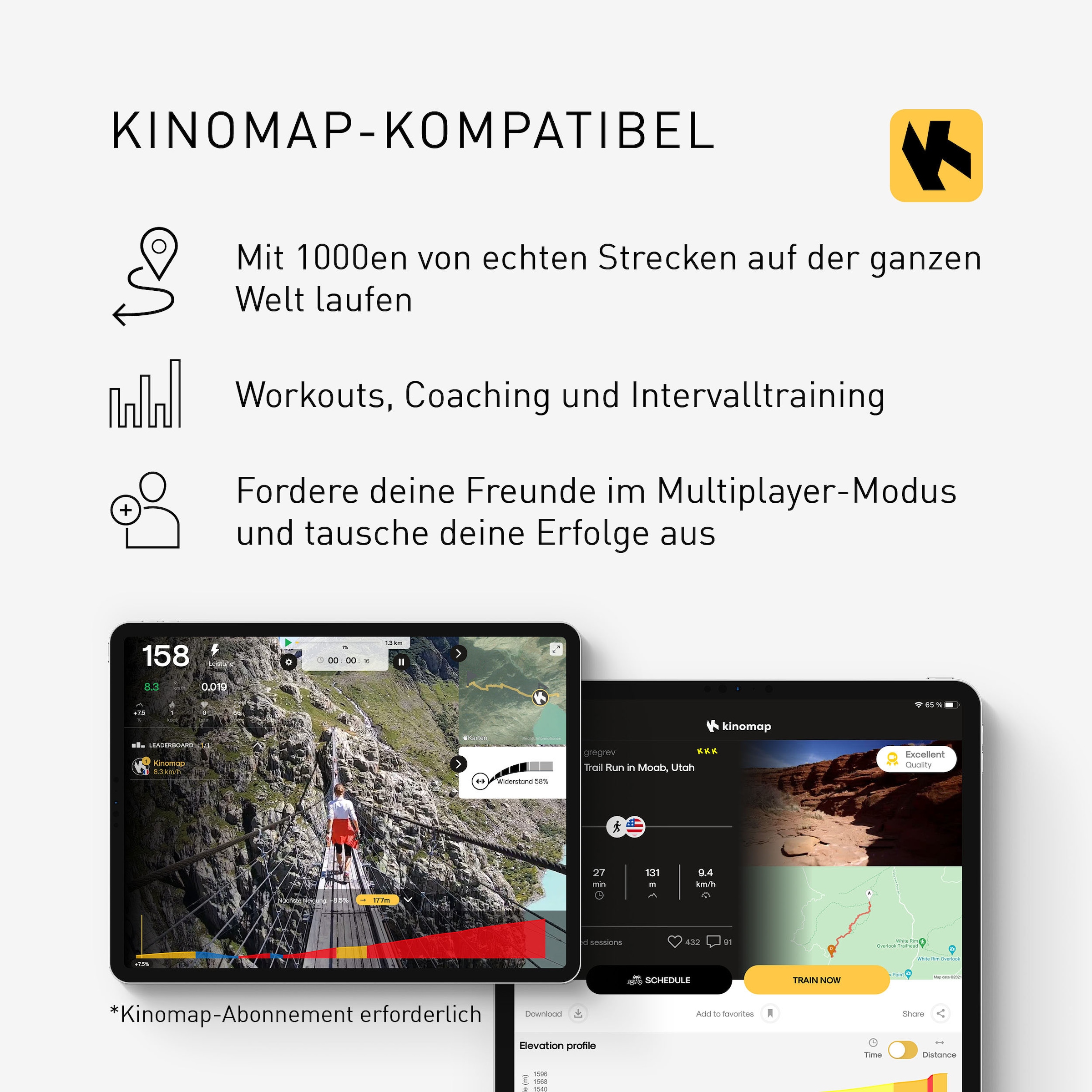 adidas Performance Laufband »Laufband T-23«, (mit Bluetooth-Funktion)