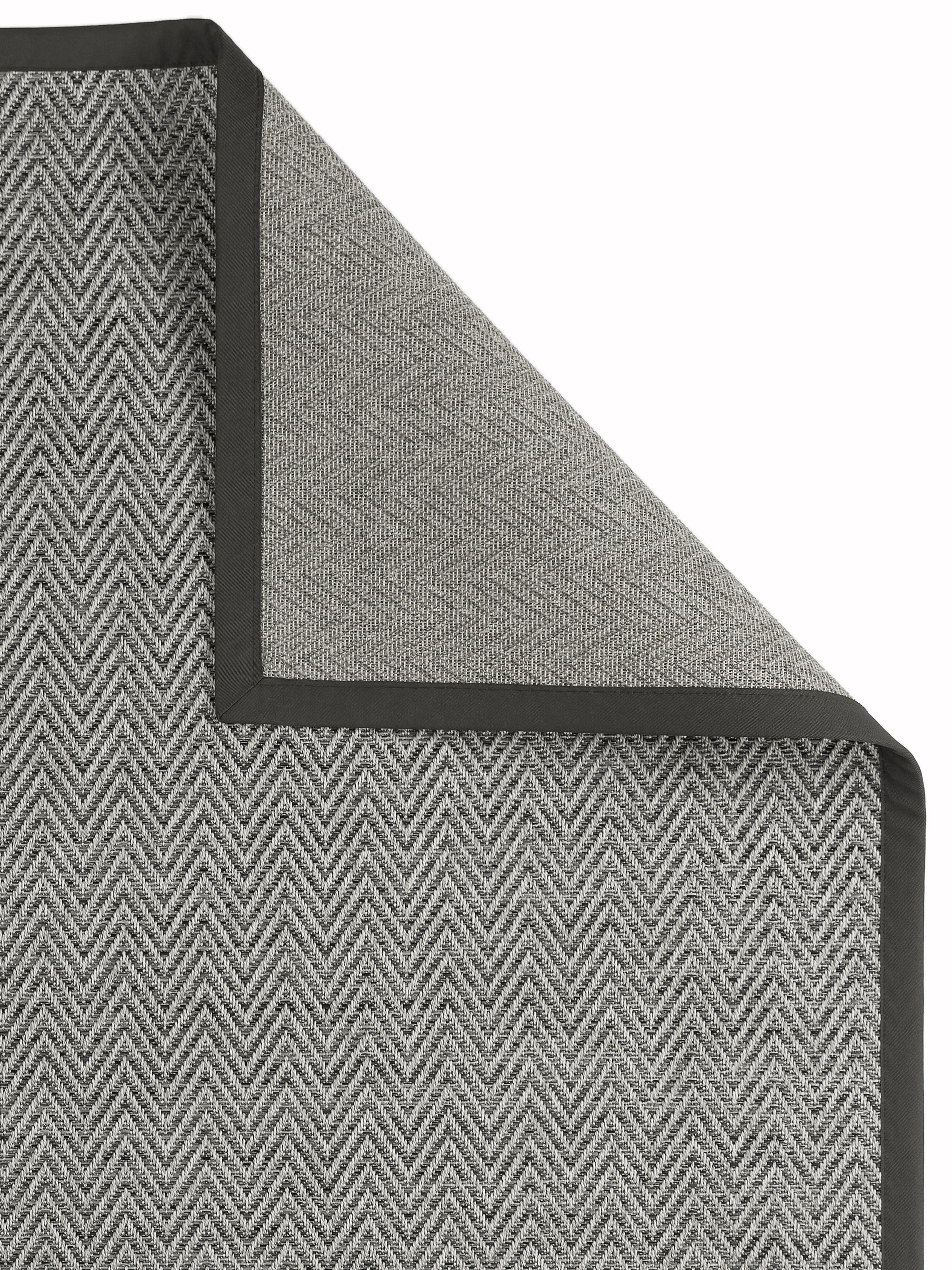 DEKOWE BasicS2 Herringbone Rug Slate 160x230 3