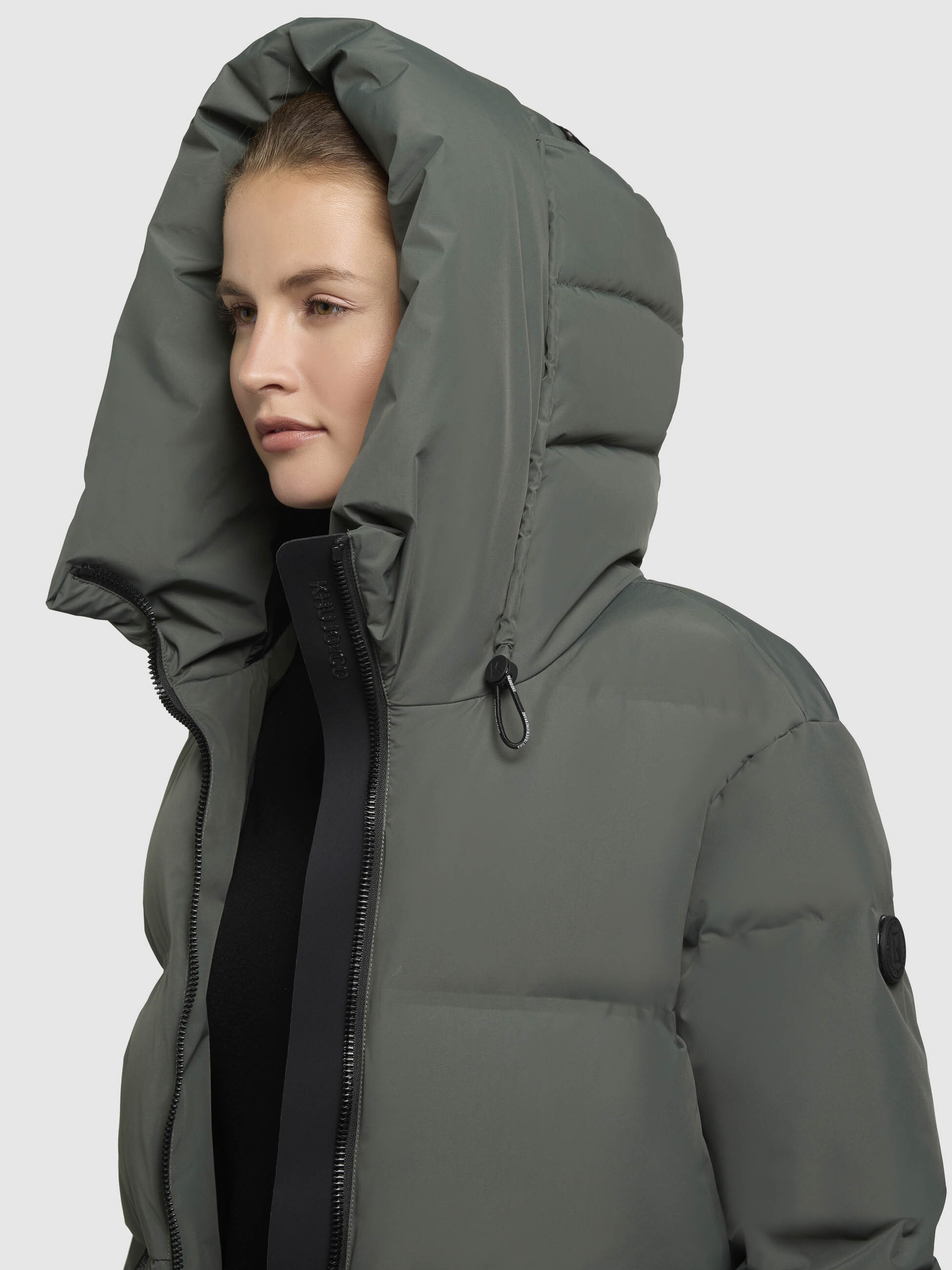 khujo Steppjacke »ELLIS«, mit Kapuze
