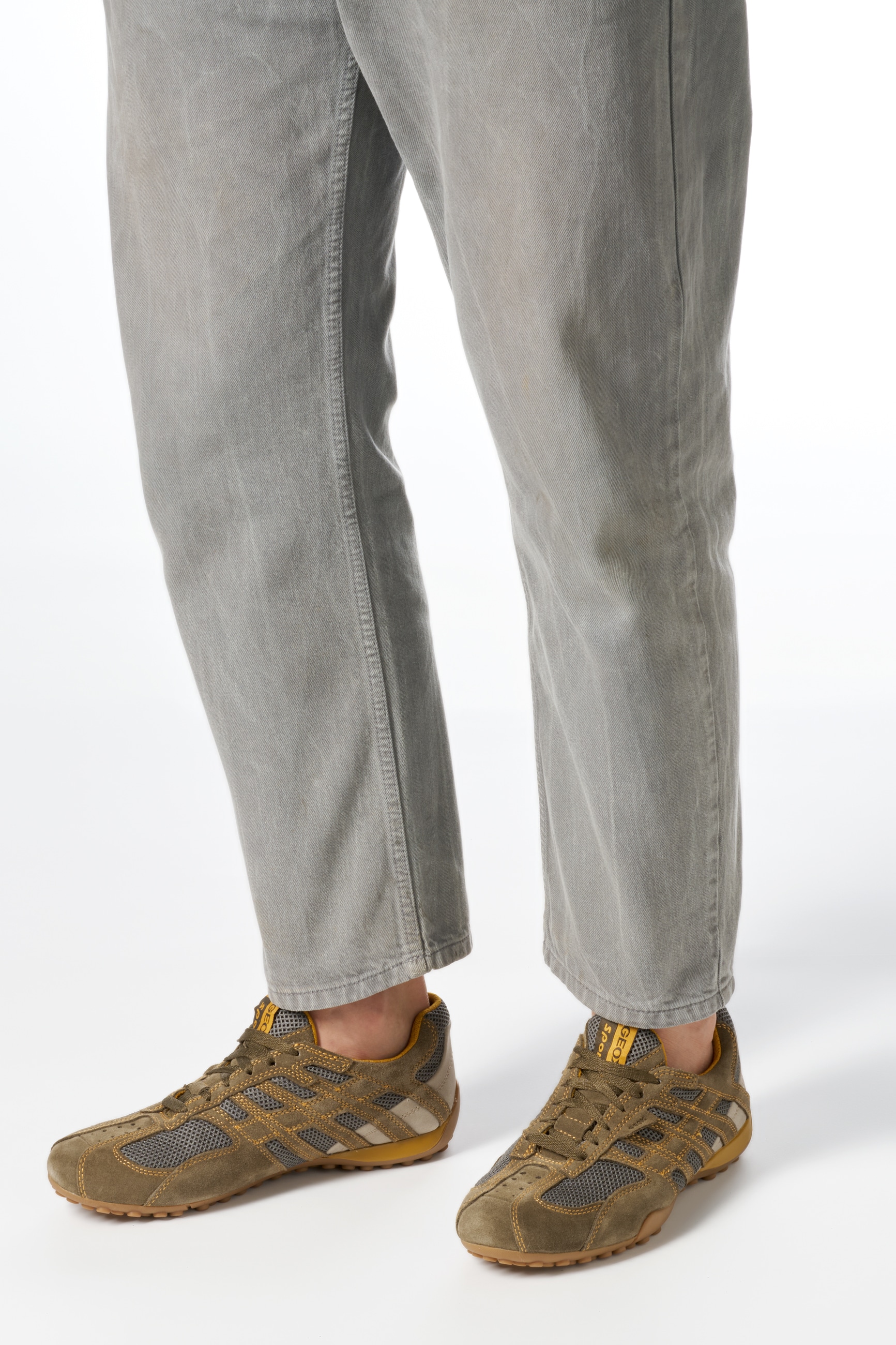 Geox Schnürschuh »U SNAKE ORIGINAL«  , Schnürschuh, Freizeitschuh, Trekking Sneaker mit Lederinnensohle