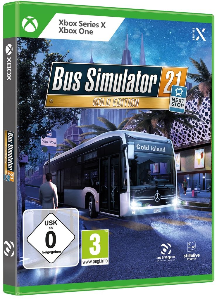 Astragon Spielesoftware »Bus Simulator 21 Next Stop - Gold Edition«, Xbox Series X