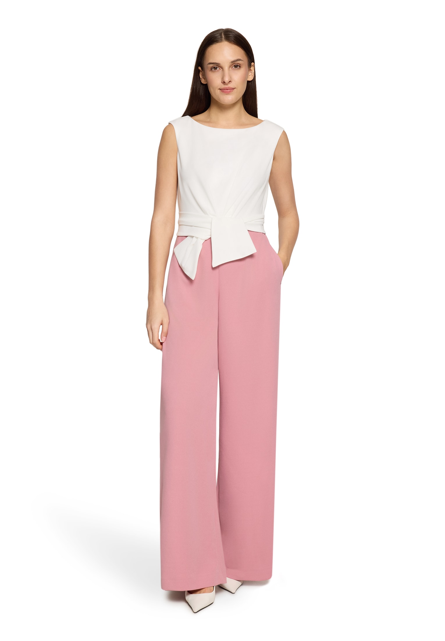 Vera Mont Overall "Damen mit weitem Bein" 1 Stk. Bunddetail günstig online kaufen