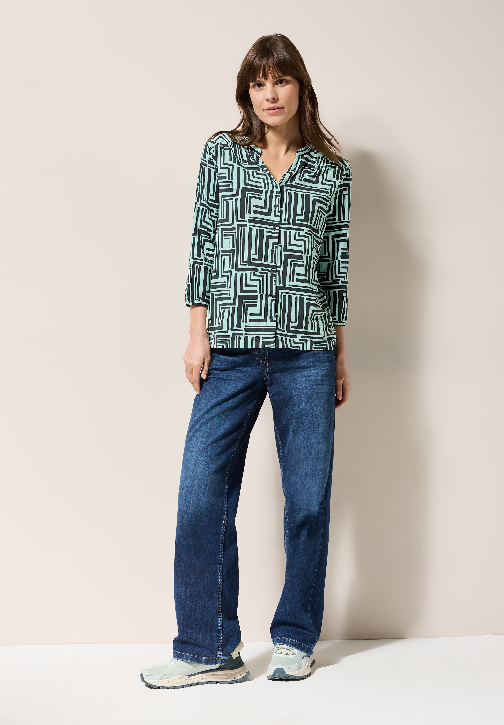 Cecil Tunikashirt, mit allover Print