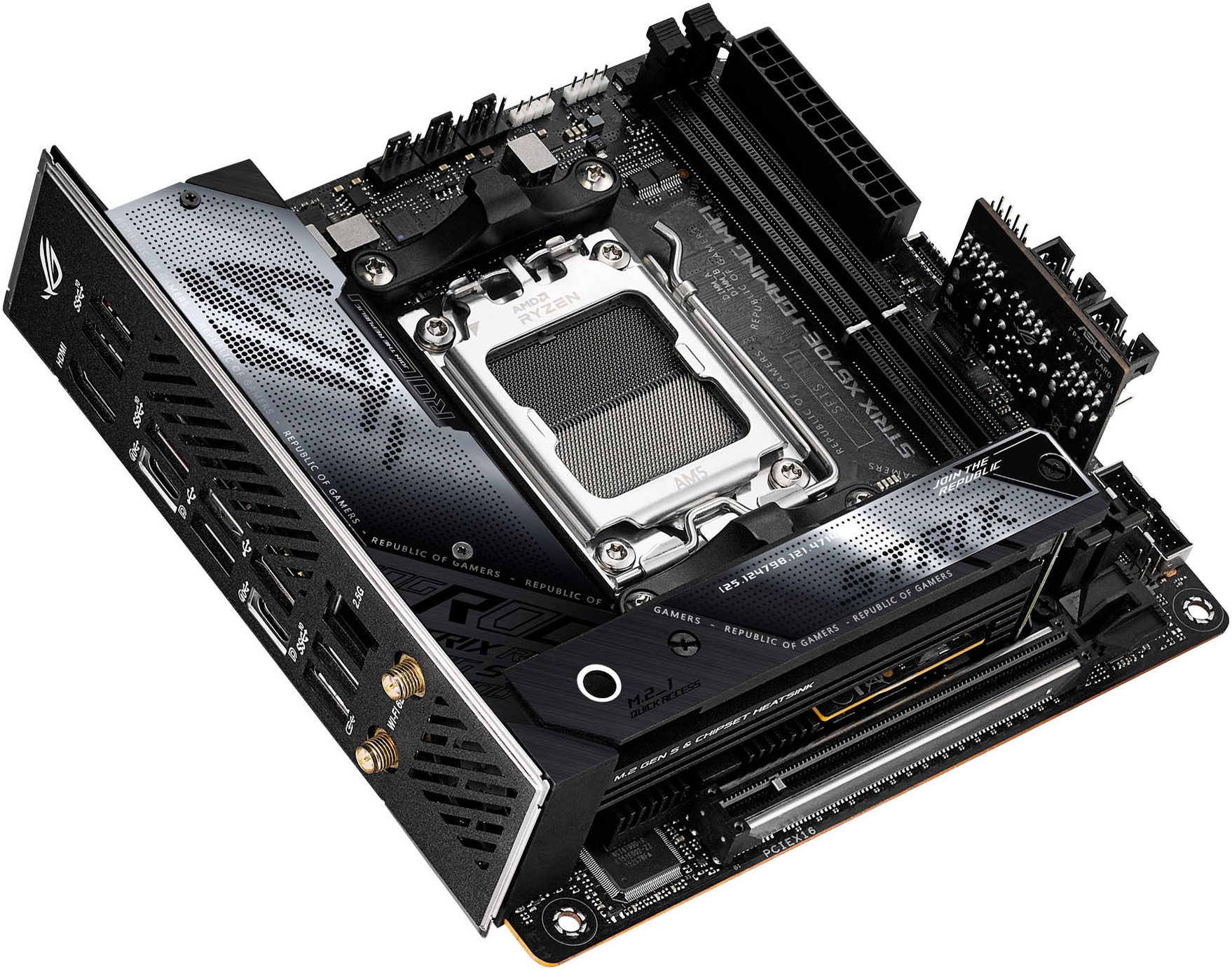 Asus Mainboard »ROG STRIX X670E-I GAMING WIFI«