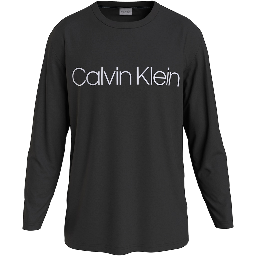 Calvin Klein Big&Tall Langarmshirt »BT_COTTON LOGO LONG SLEEVE« Calvin Klein Big&Tall Langarmshirt »BT_COTTON LOGO LONG SLEEVE«