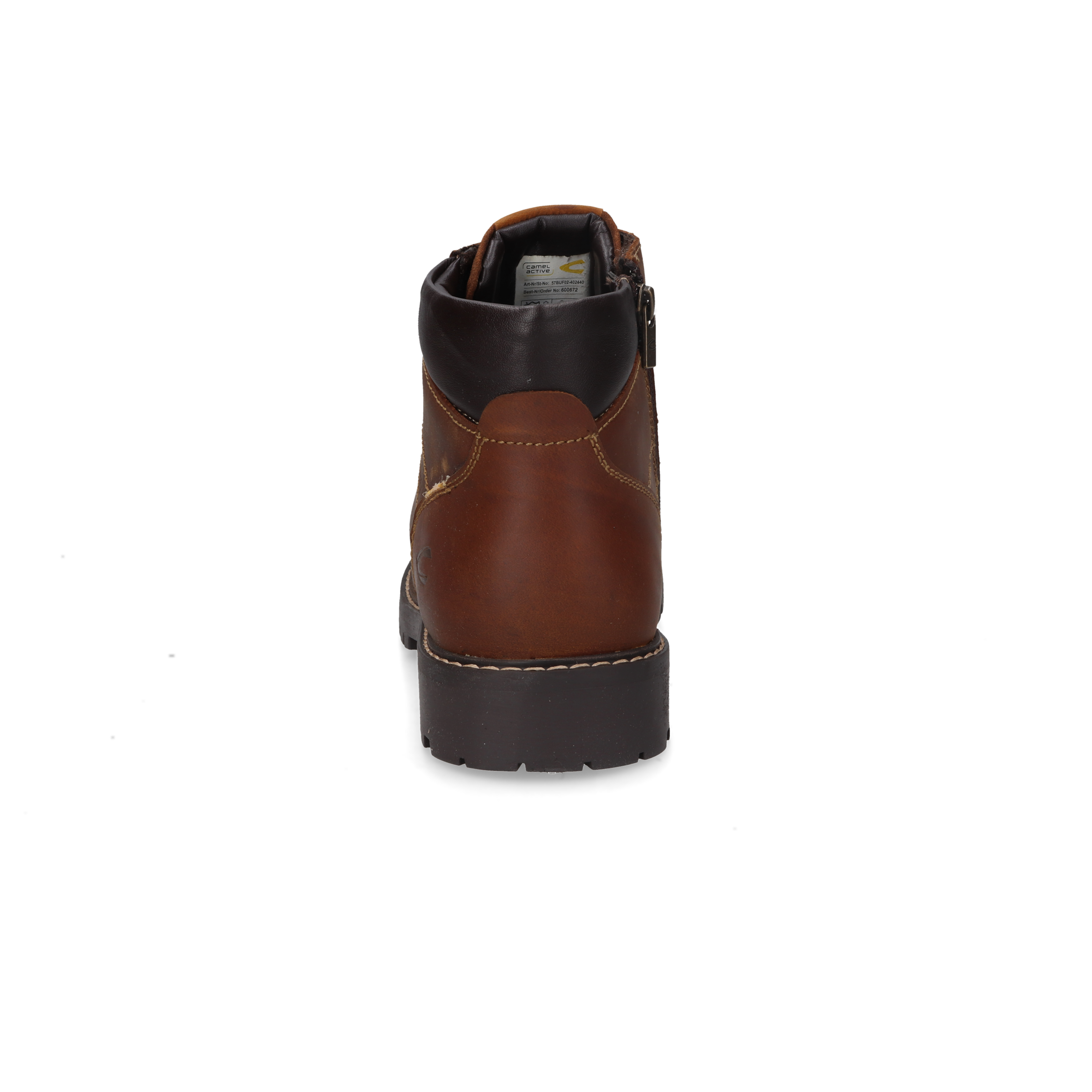 camel active Winterboots, Schnürstiefel mit Profilsohle und Warmfutter