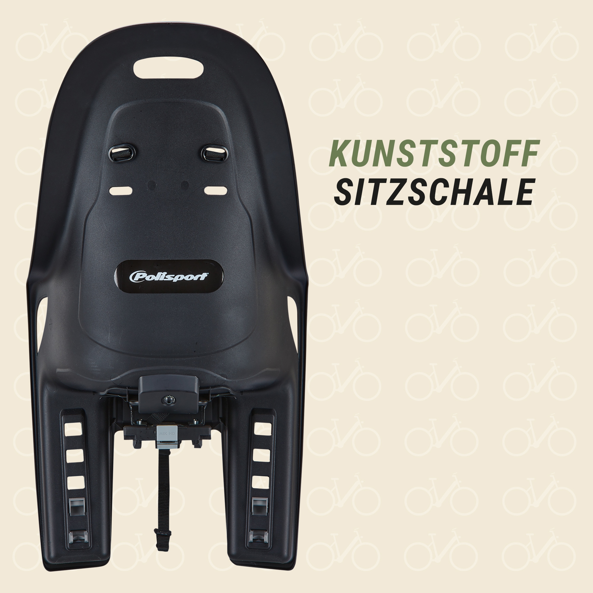 Prophete Fahrradkindersitz »Koari MIK HD«