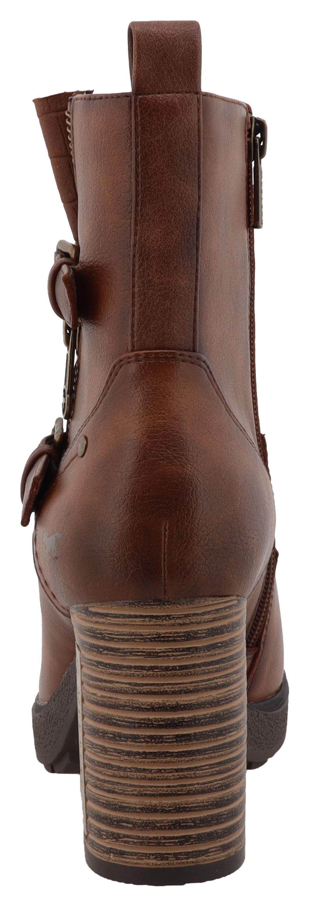 Mustang Shoes Winterstiefelette »Nana«, Boots, Winterstiefelette mit Reißverschluss