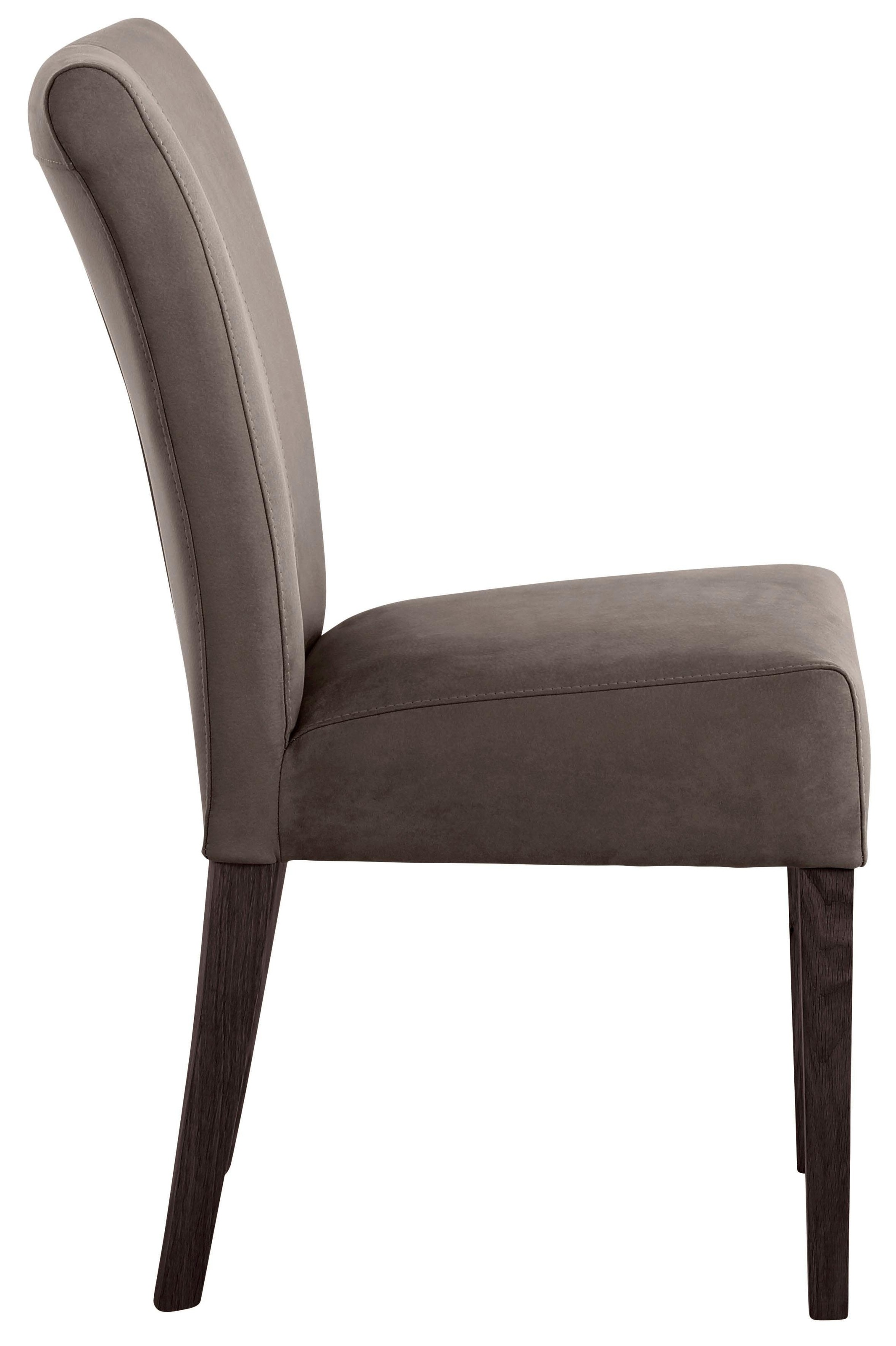 Home affaire Esszimmerstuhl "Queen" (Set) 2 Stk.Beine aus massiver Buche, w günstig online kaufen