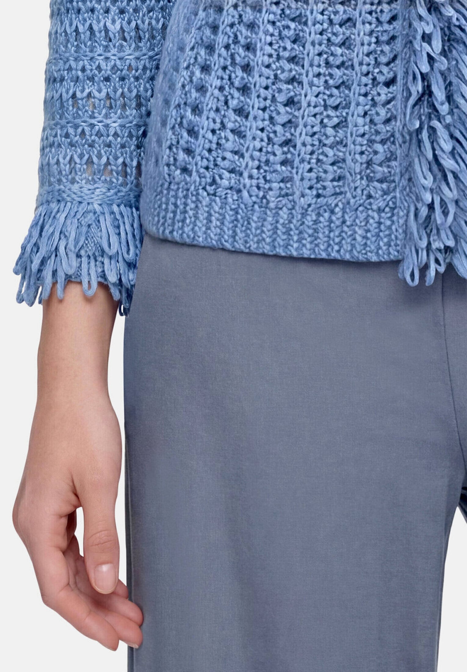 Betty Barclay Strickjacke »Damen mit Fransen« 1