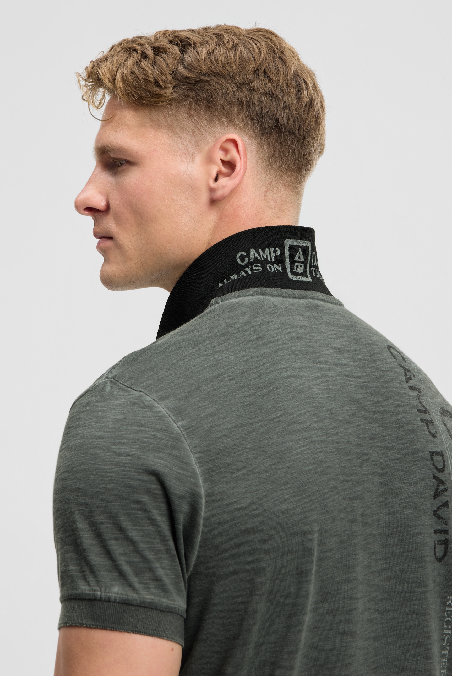 CAMP DAVID Poloshirt aus Baumwolle