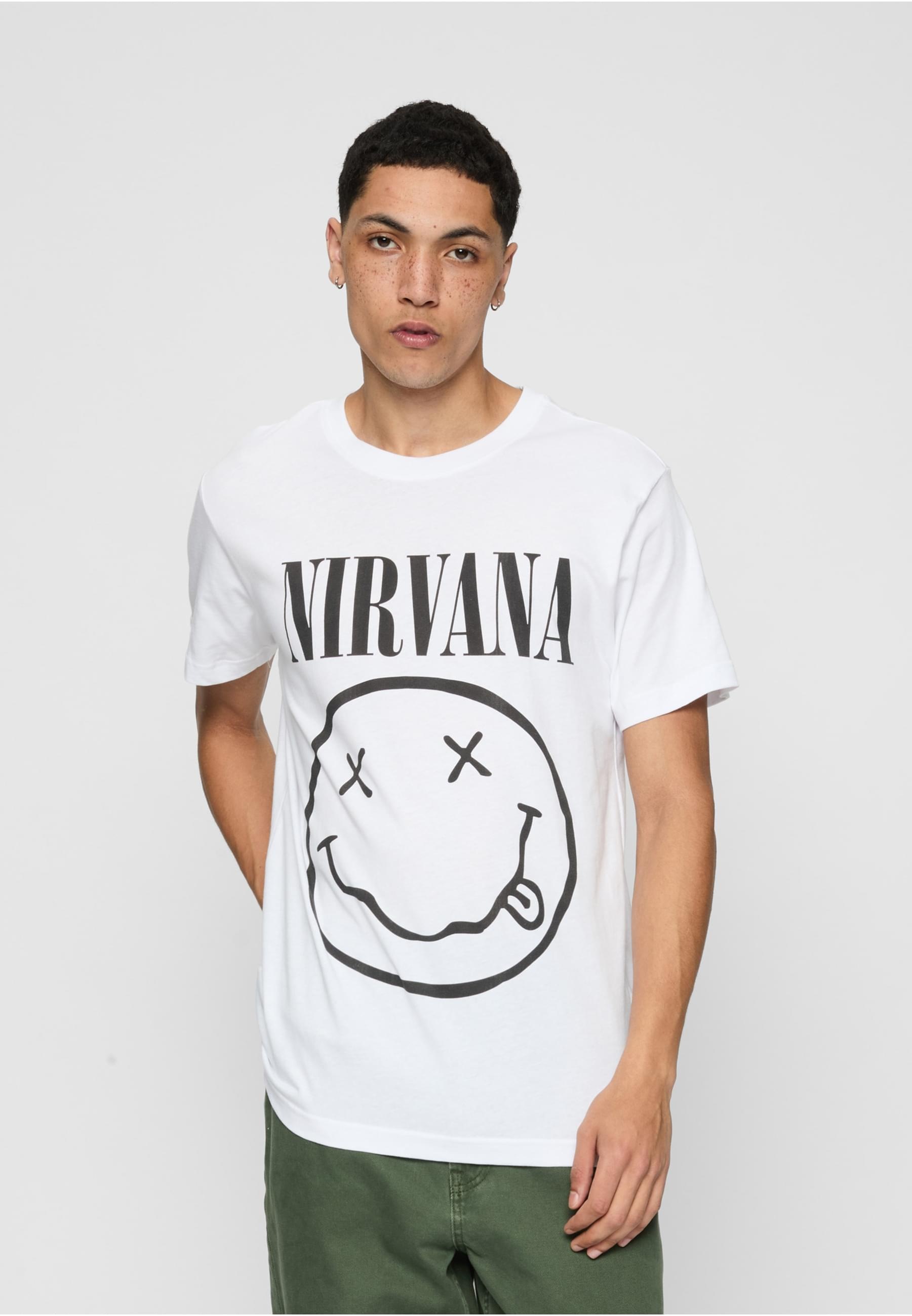 Merchcode T-Shirt »Merchcode Herren Nirvana Lithium Tee«, (1 tlg.)
