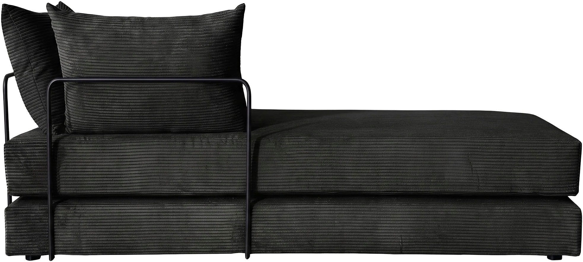 OTTO home Schlafsofa »Benny, Gästebett 181x198 cm, in 2 Qualitäten mit Zierkissen« CLASSIC - Bonnellfedern - ideal als Gästebett