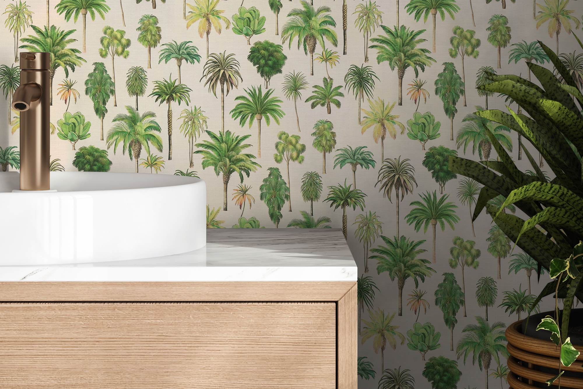 A.S. Création Vliestapete »Pintwalls III Aquarellblumen-Tapete« geblümt strukturiert