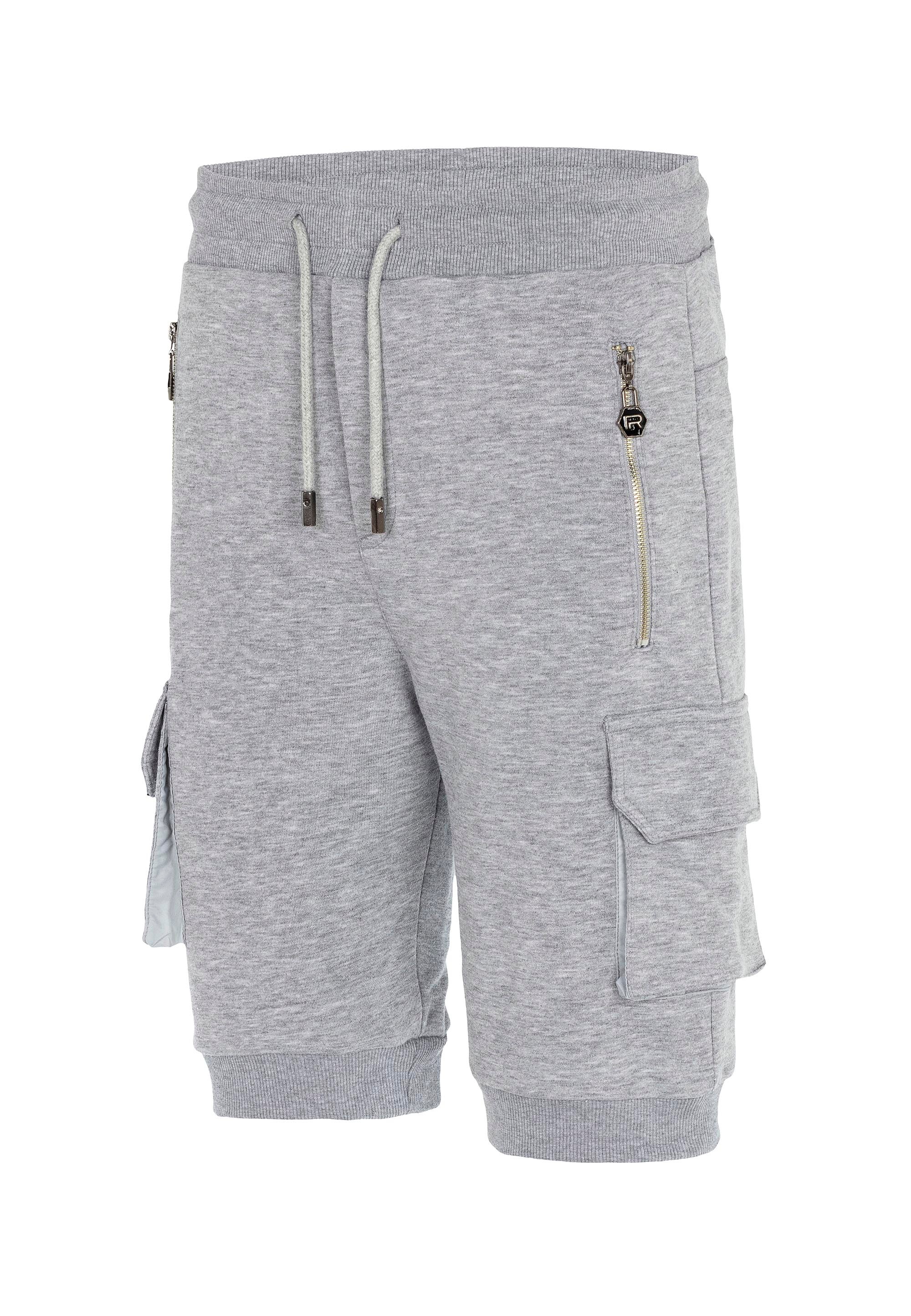 RedBridge Shorts mit Rippstrickbündchen am Beinabschluss