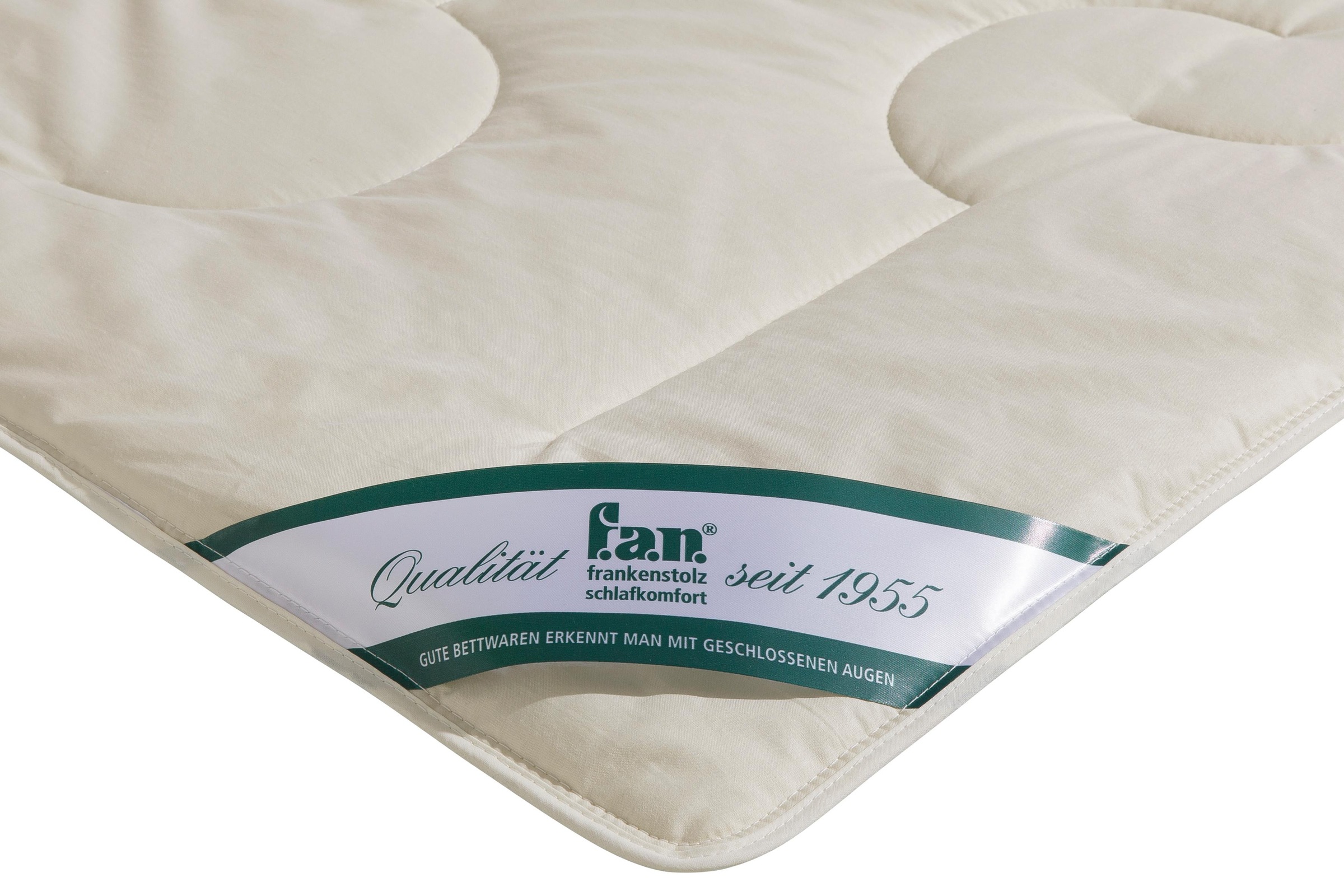 fan Naturhaarbettdecke "Wolle Anti Milbe" leicht Füllung 97Wolle3sonstigeFa günstig online kaufen