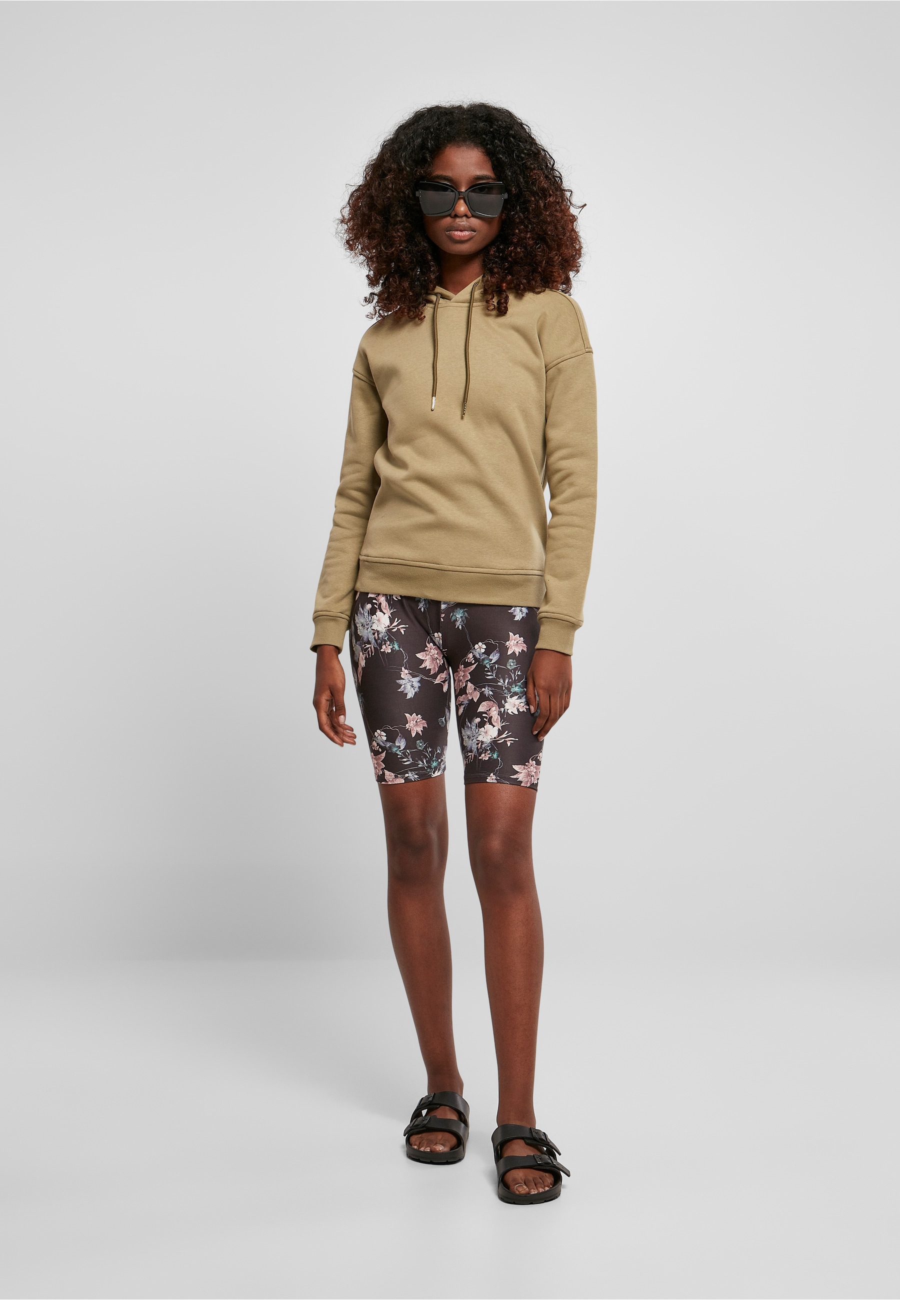 URBAN CLASSICS Kapuzenpullover »Urban Classics Damen Ladies Hoody« 1 Stk.