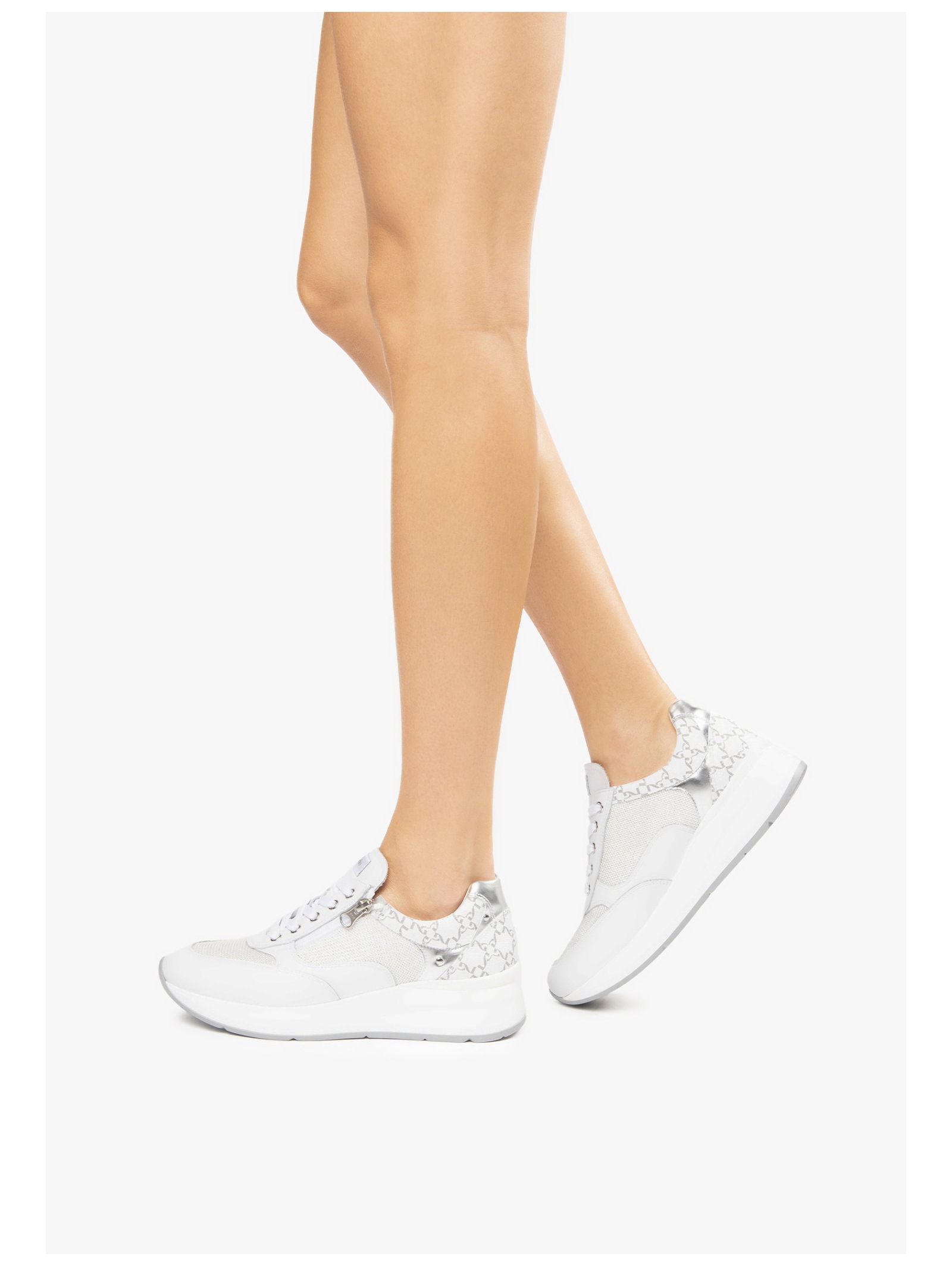 Nero Giardini Plateausneaker »Nero Giardini Sneaker Lederimitat/Textil«