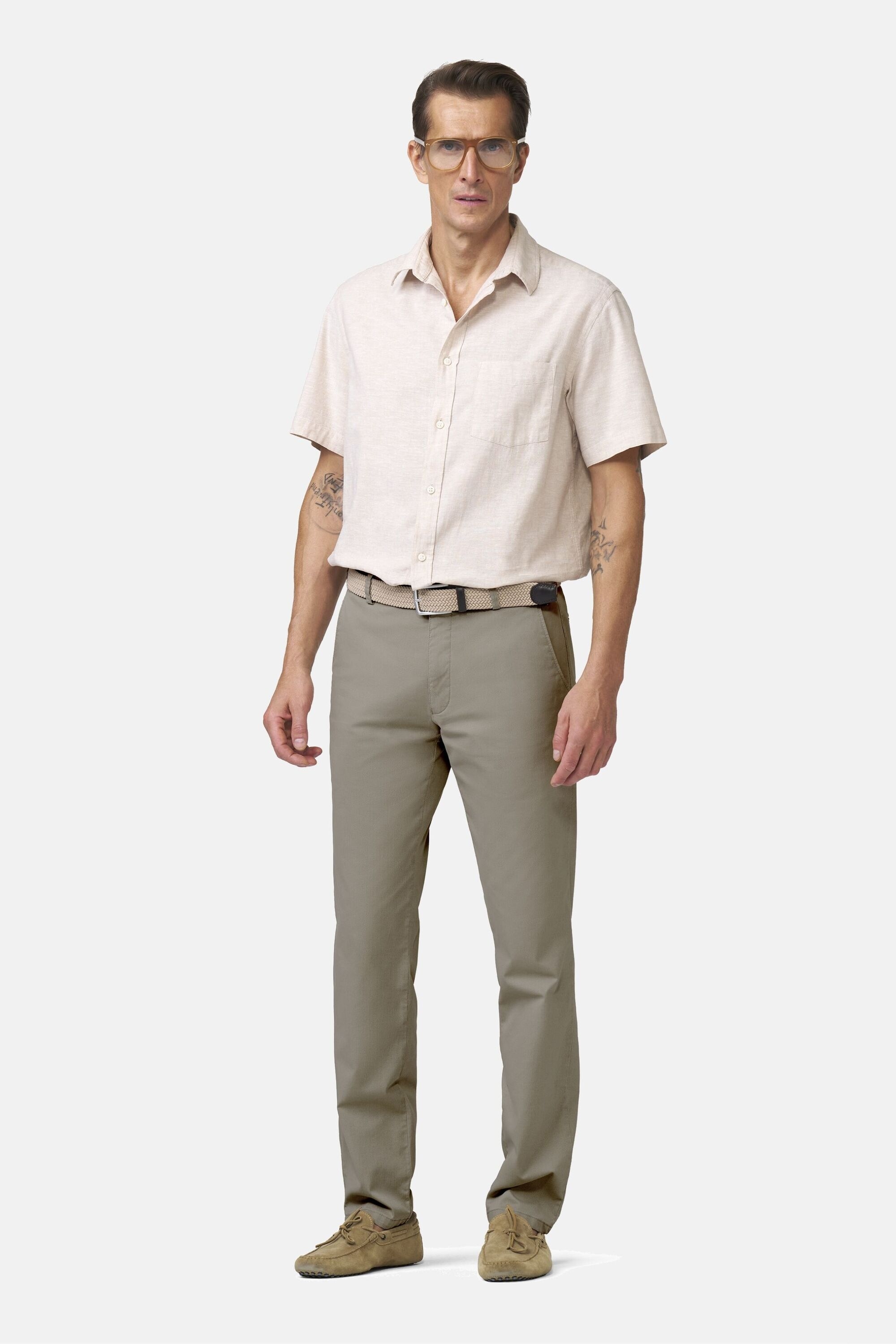 MEYER Chinos »Bonn 1-5075«  Modern-GOTS-zertifiziert