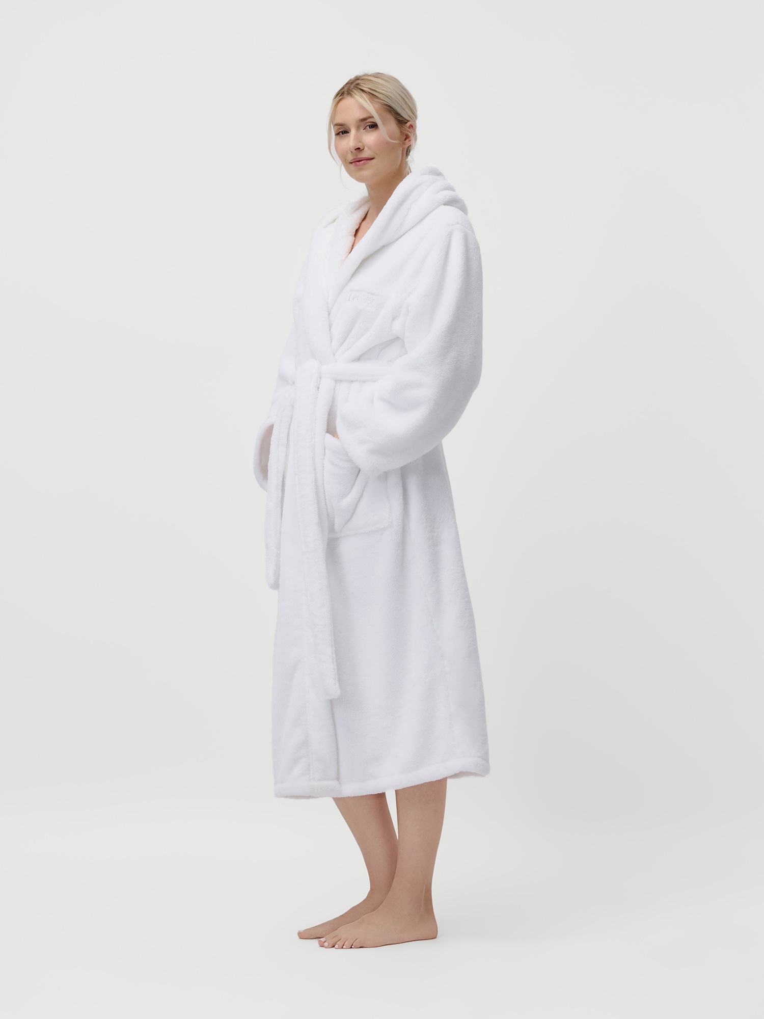 Thumbnail - LeGer Home by Lena Gercke Unisex-Bademantel "Lovina, ideal für Sauna & Spa, Hotelbademantel, Morgenmantel", 1 Stk. kusch...