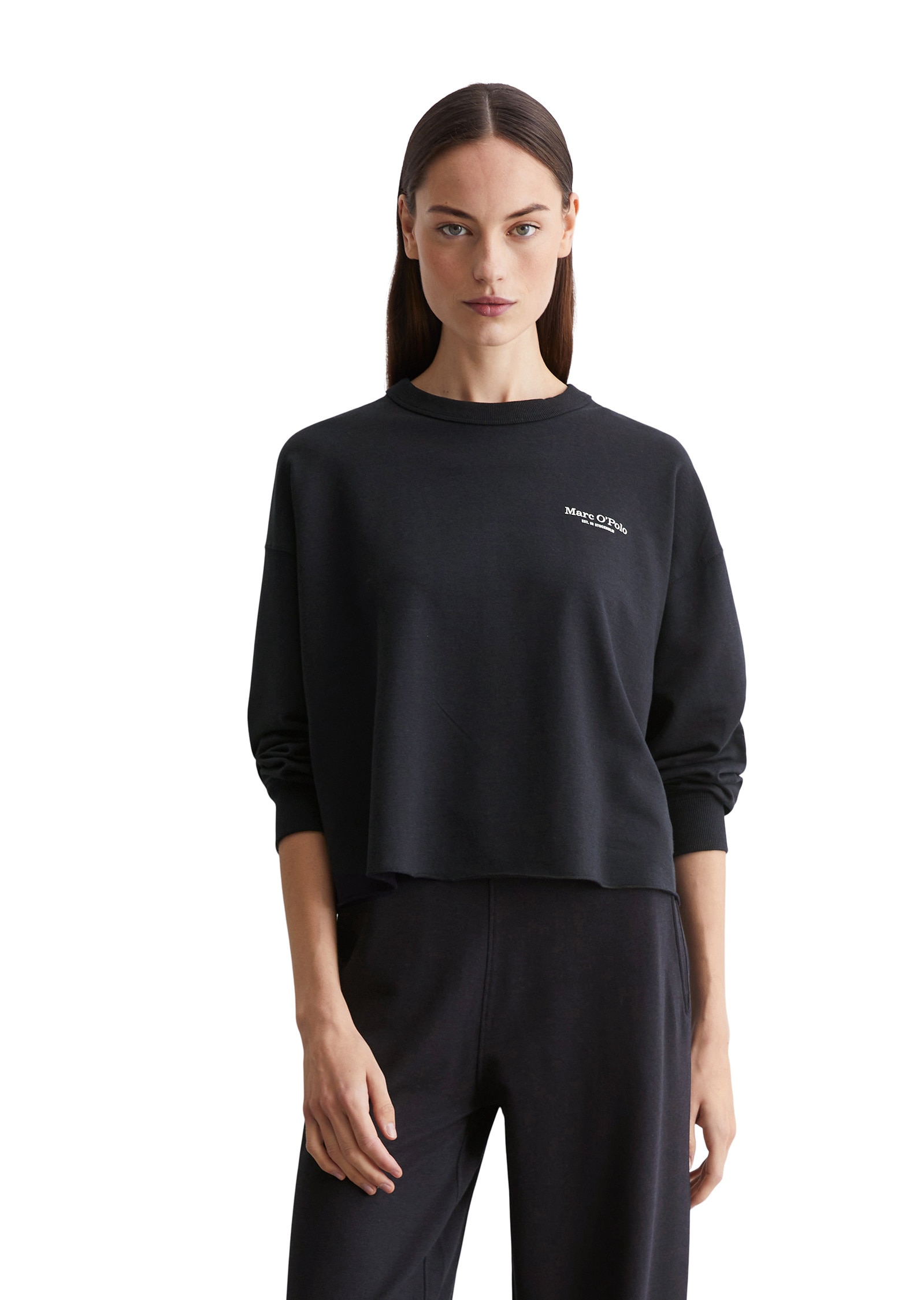 Sweatshirt »aus Organic-Cotton-Viskose-Mix«