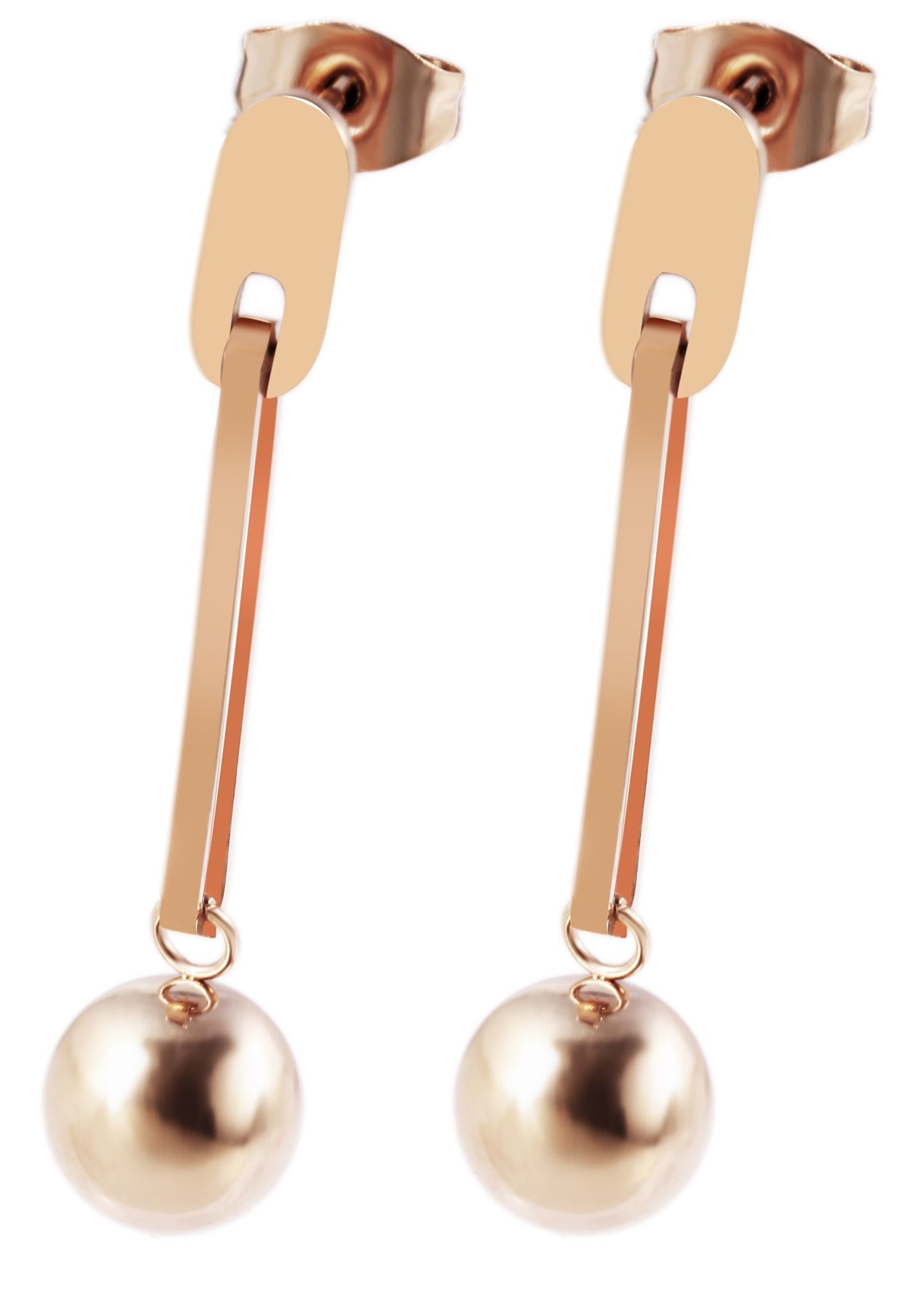 Adelia´s Paar Ohrhänger "Ohrringe – Ohrstecker aus Edelstahl" Perfekt als Geschenk zum Weihnachten