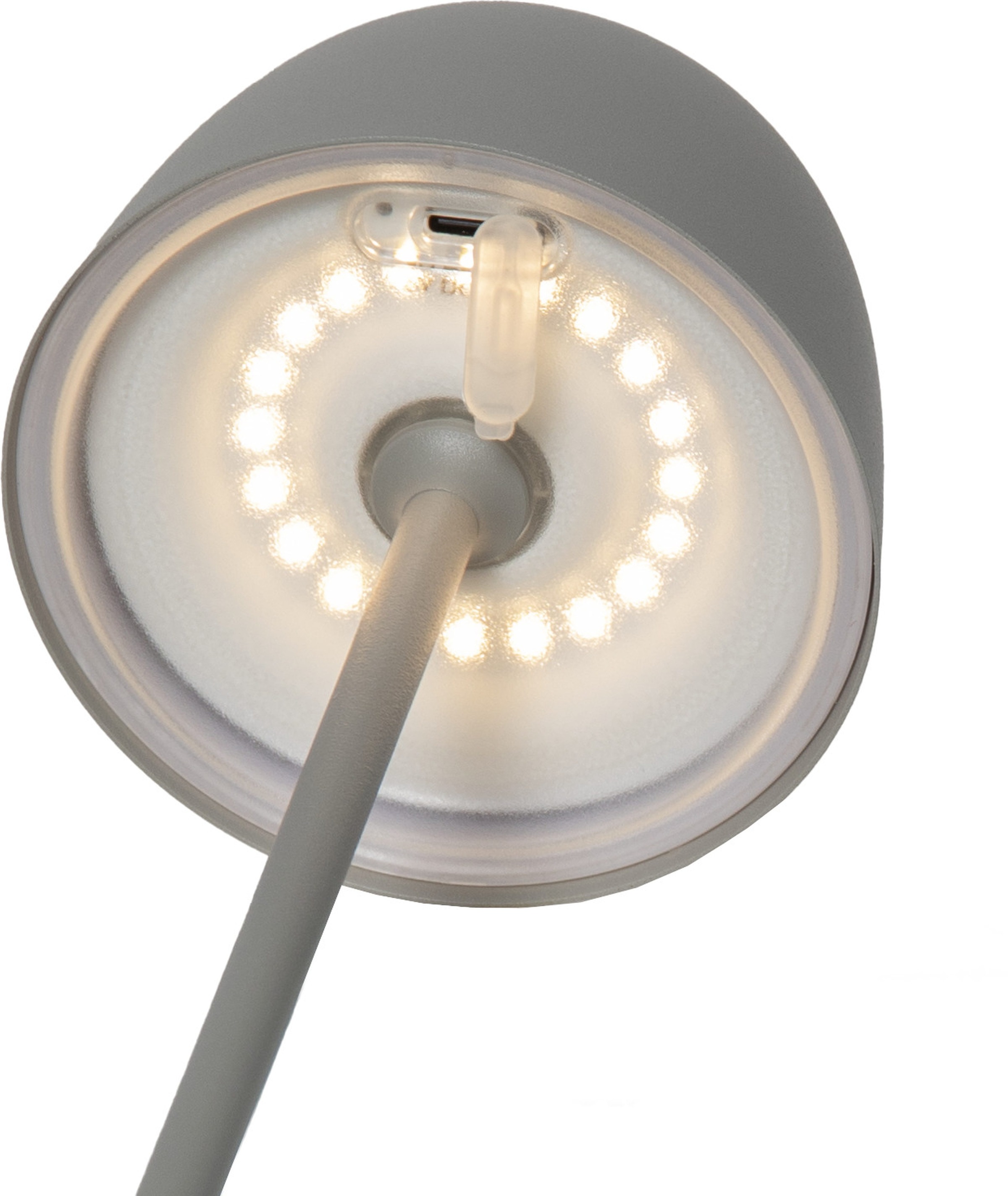 Parforce Traditional Hunting LED Tischleuchte »Tischlampe Ronda« LED-Board 1 Stk. Neutralweiß Akku-Tischleuchte, Touch-Dimmer, USB-C-Ladekabel, für innen und außen