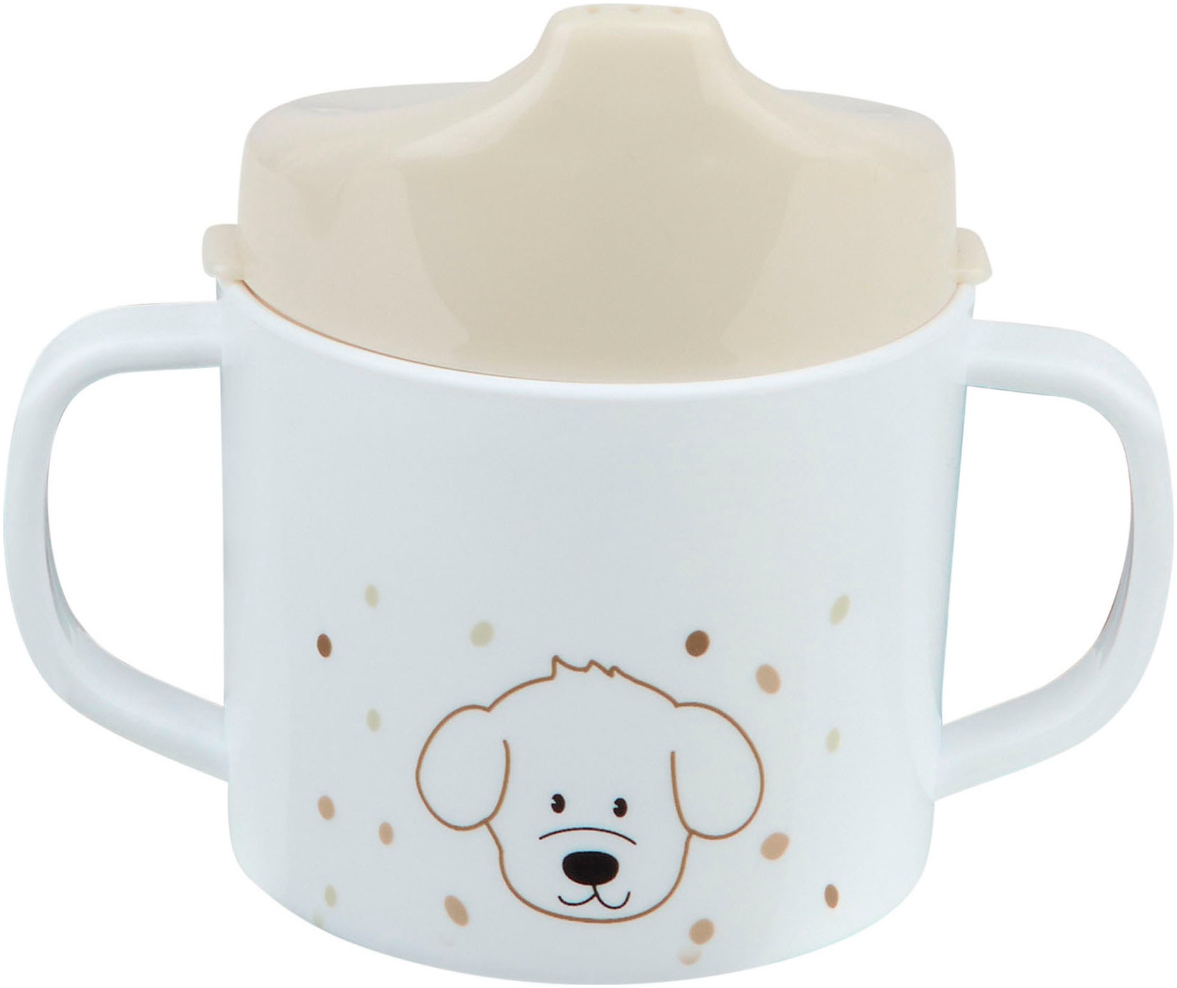 STERNTALER Kinder Trinklernbecher "Bauernhof", beige, Polypropylen, Silikon, Trinkgefäße