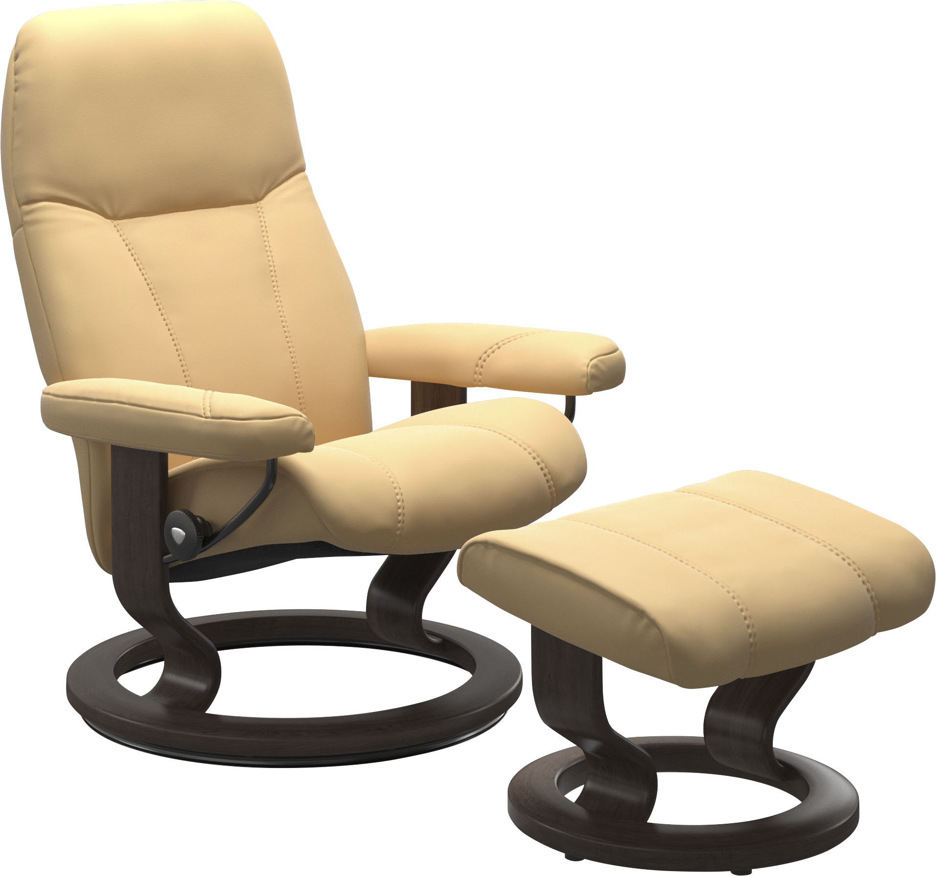 Stressless Relaxsessel "Consul" mit Classic Base, Größe L, Gestell Wenge
