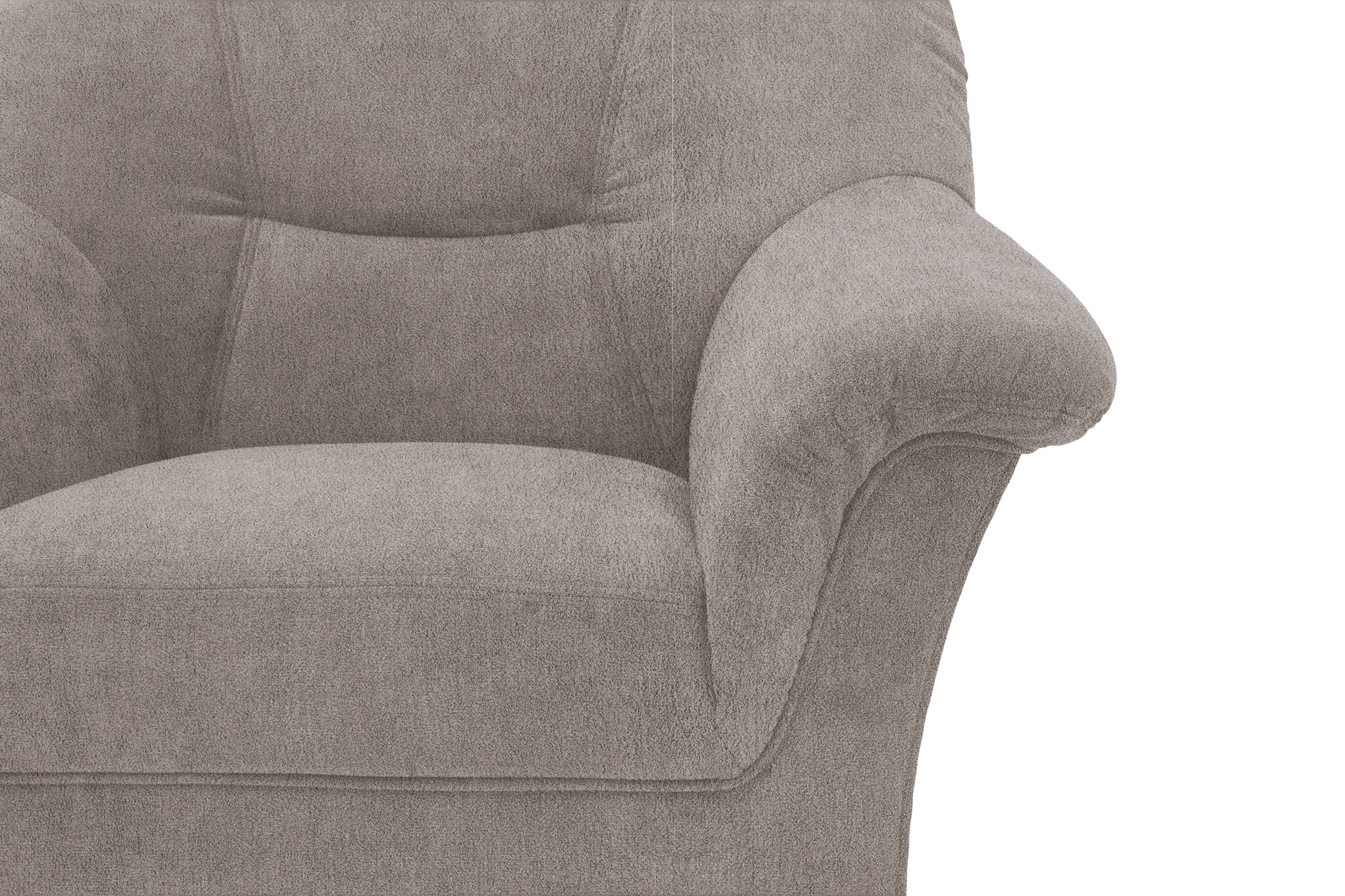 OTTO home Sessel »Langeland Sitzbreite 48 cm, besonders komfortabel durch Federkern« aus pflegeleichtem, weichem Bezug aus Luxus-Microfaser