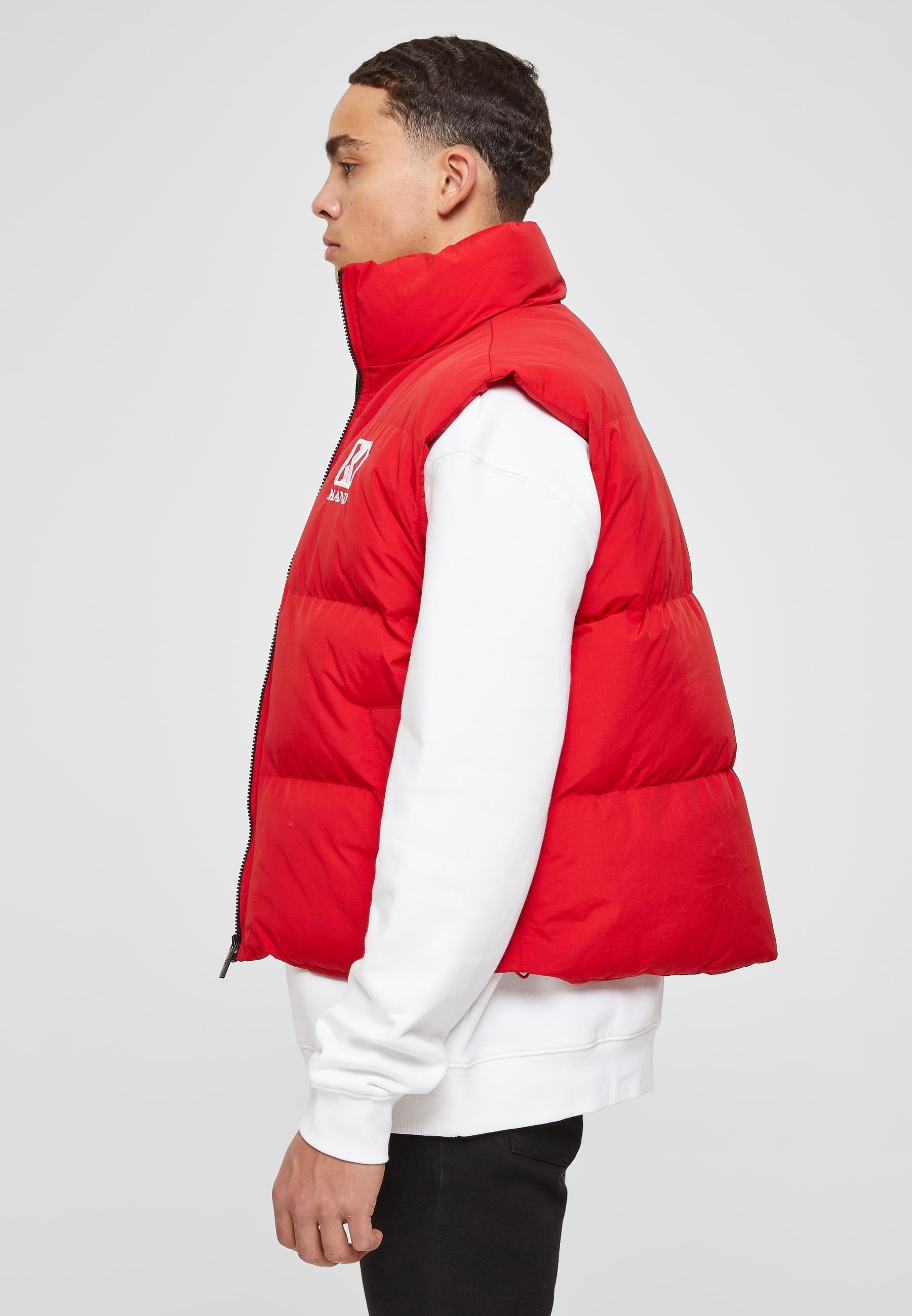 Karl Kani Jerseyweste »Karl Kani Herren KM224-054-1 KK OG Puffer Vest red«, (1 tlg.)