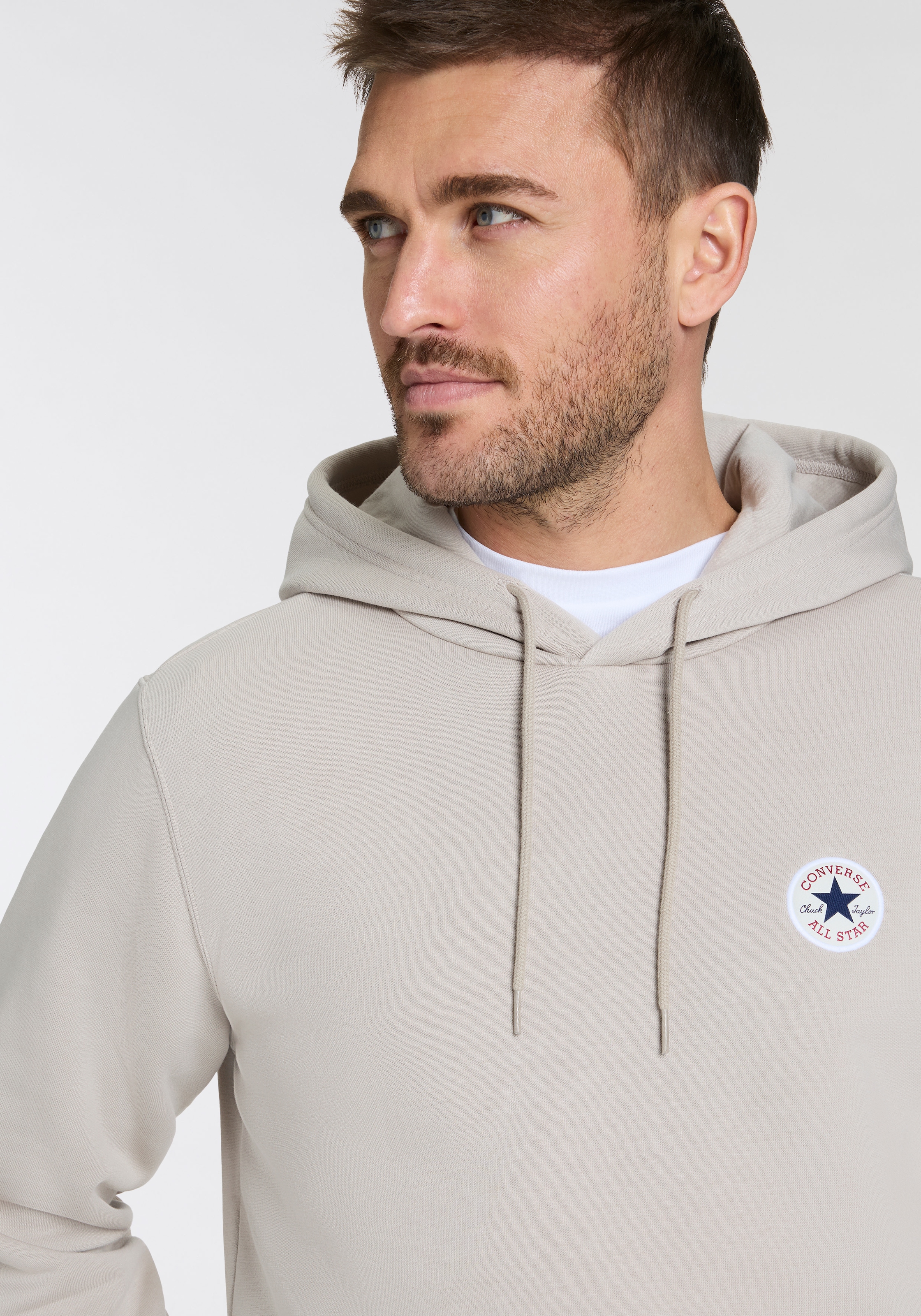 Converse Kapuzensweatshirt »CONVERSE GO-TO CHUCK TAYLOR PATCH HOODIE«, (1 tlg.)