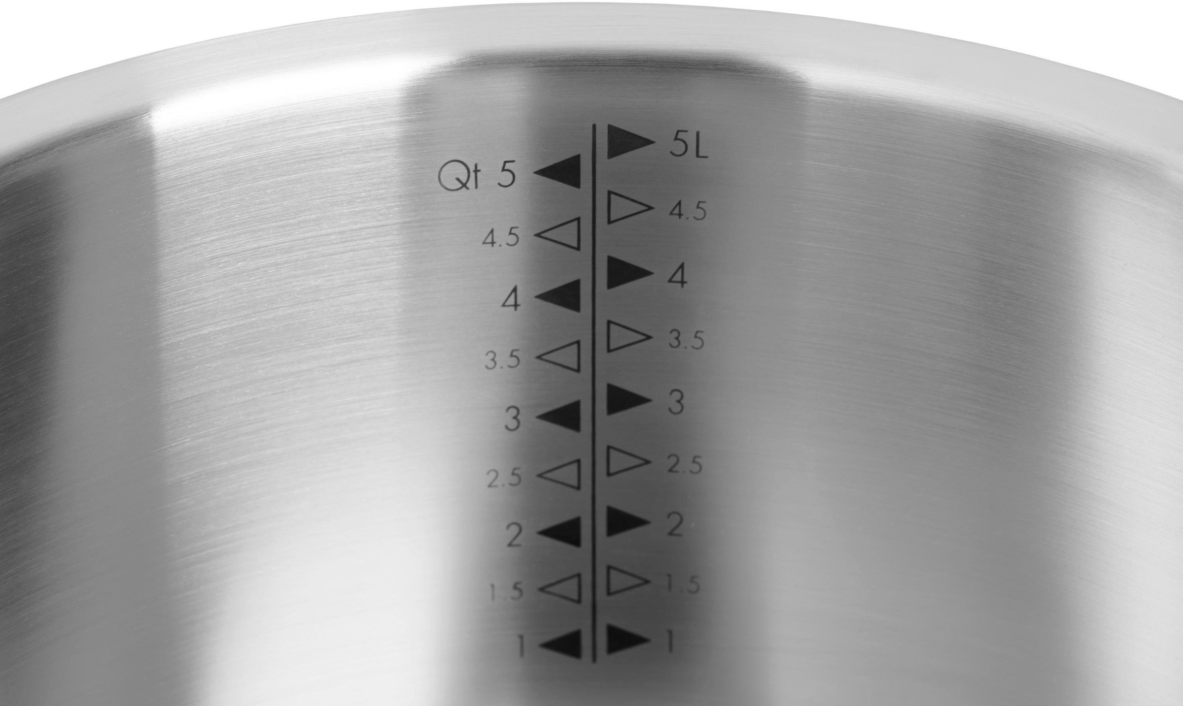 WOLL Topf-Set »Concept«, Edelstahl 18/10, (Set, 8 tlg., 1 Stieltopf 18 cm, je 1 Kochtopf 20/24 cm, 1 Bratentopf 28 cm), für Induktion