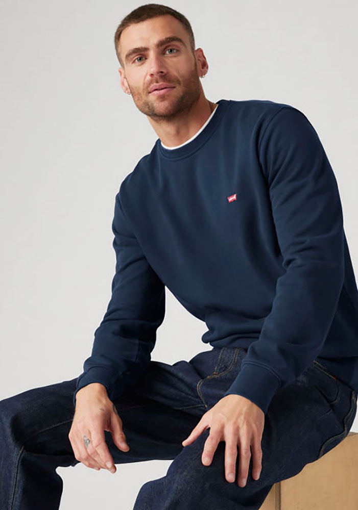 Levis "SWEATSHIRT NEW ORIGINAL CREW", Innen weich angeraut günstig online kaufen